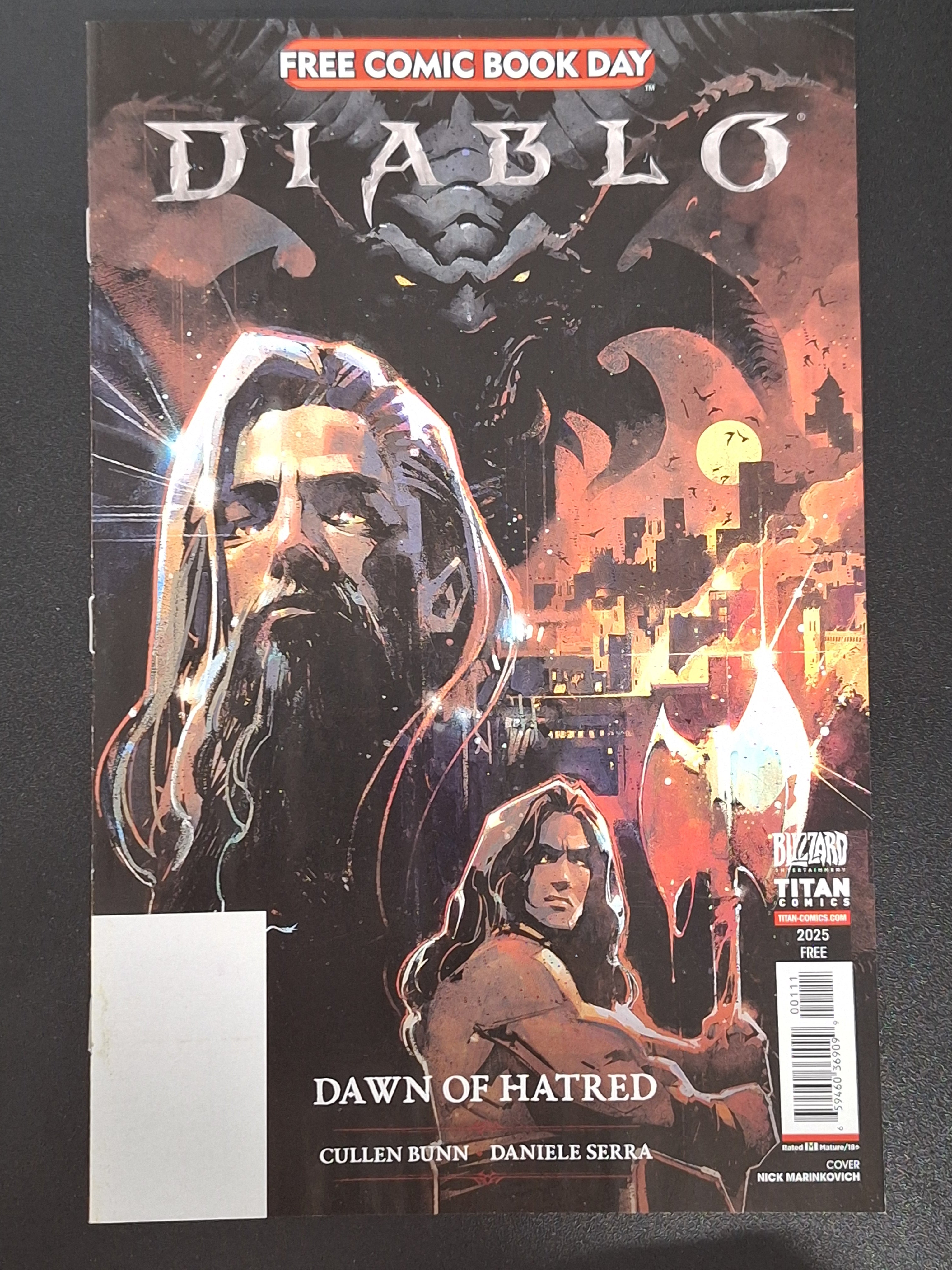 FCBD 2025 - TITAN - DIABLO: DAWN OF HATRED