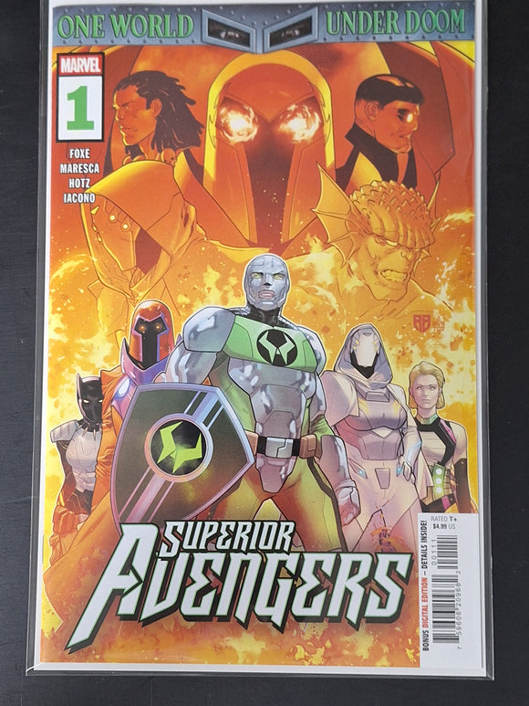 Superior Avengers 1 Marvel 2025 Cover A