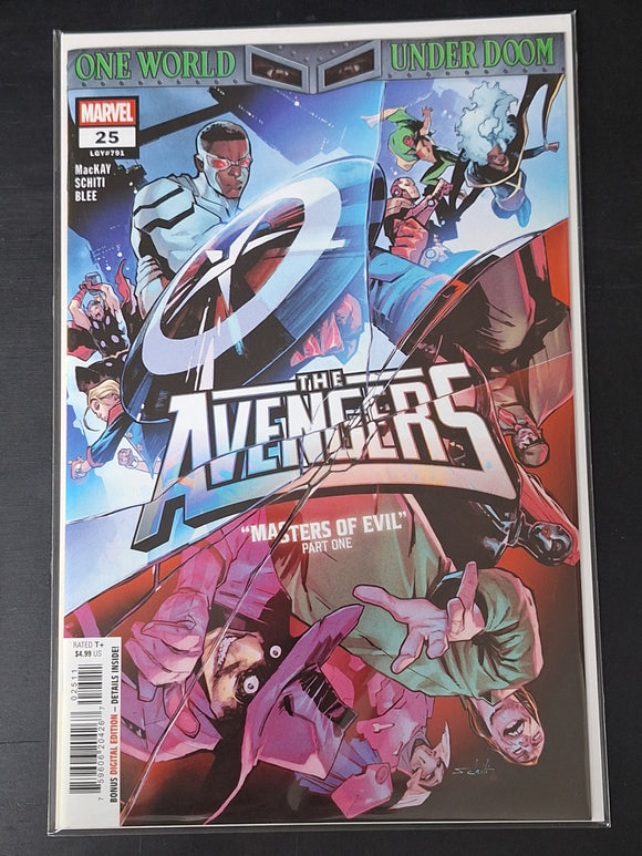 The Avengers 25 Marvel 2025 Cover A 1st New Masters of Evil