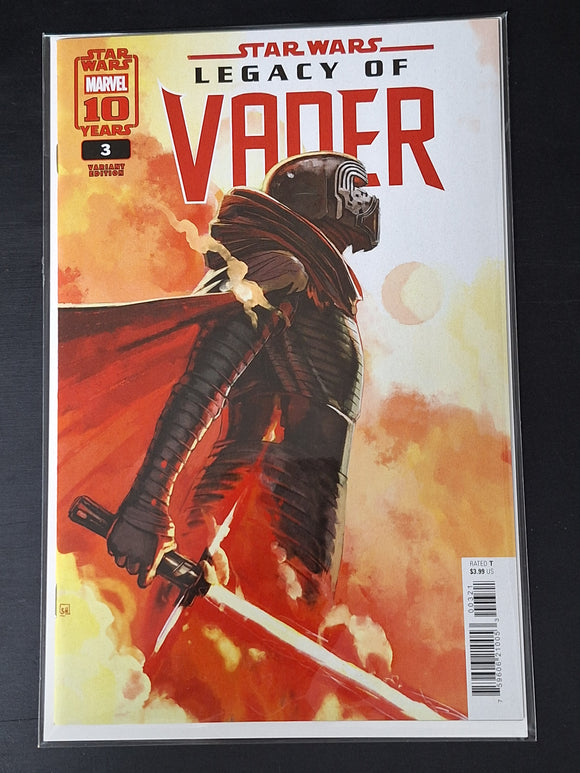 Star Wars Legacy Of Vader 3 Marvel 2024 Hans Variant
