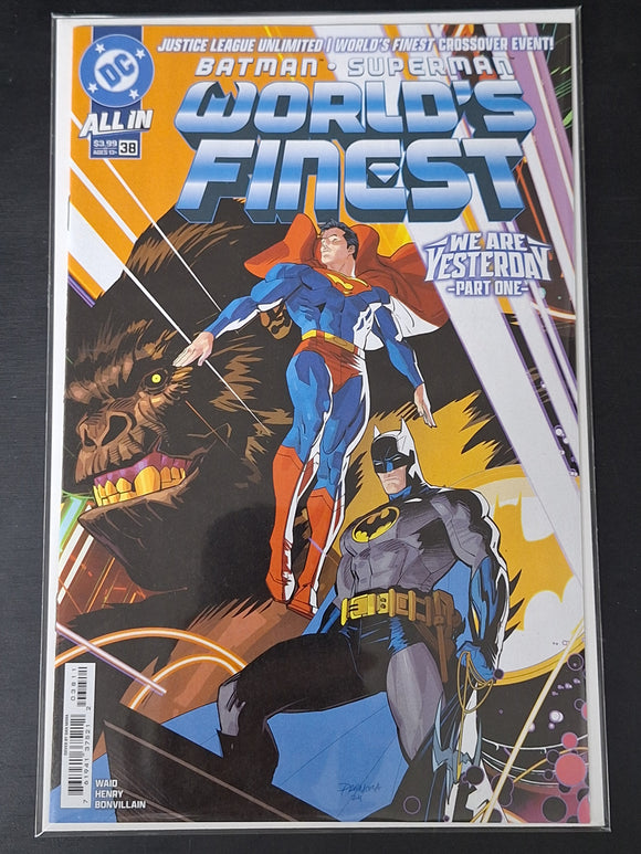 Batman Superman World's Finest 38 DC 2025 Cover A We Are Yesterday Part One