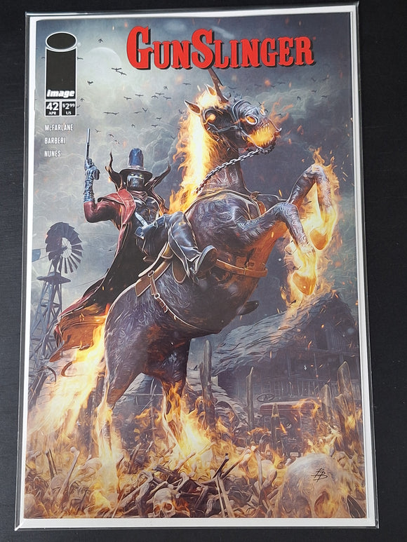 Gunslinger Spawn 42 Image 2025 Bjorn Barends Cover