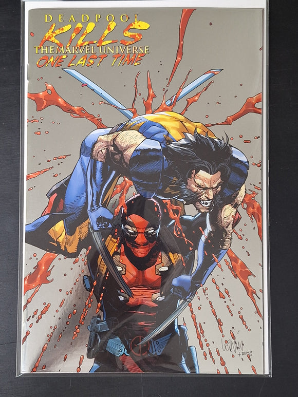 Deadpool Kills The Marvel Universe One Last Time 1 Marvel 2025 Yu Foil Variant