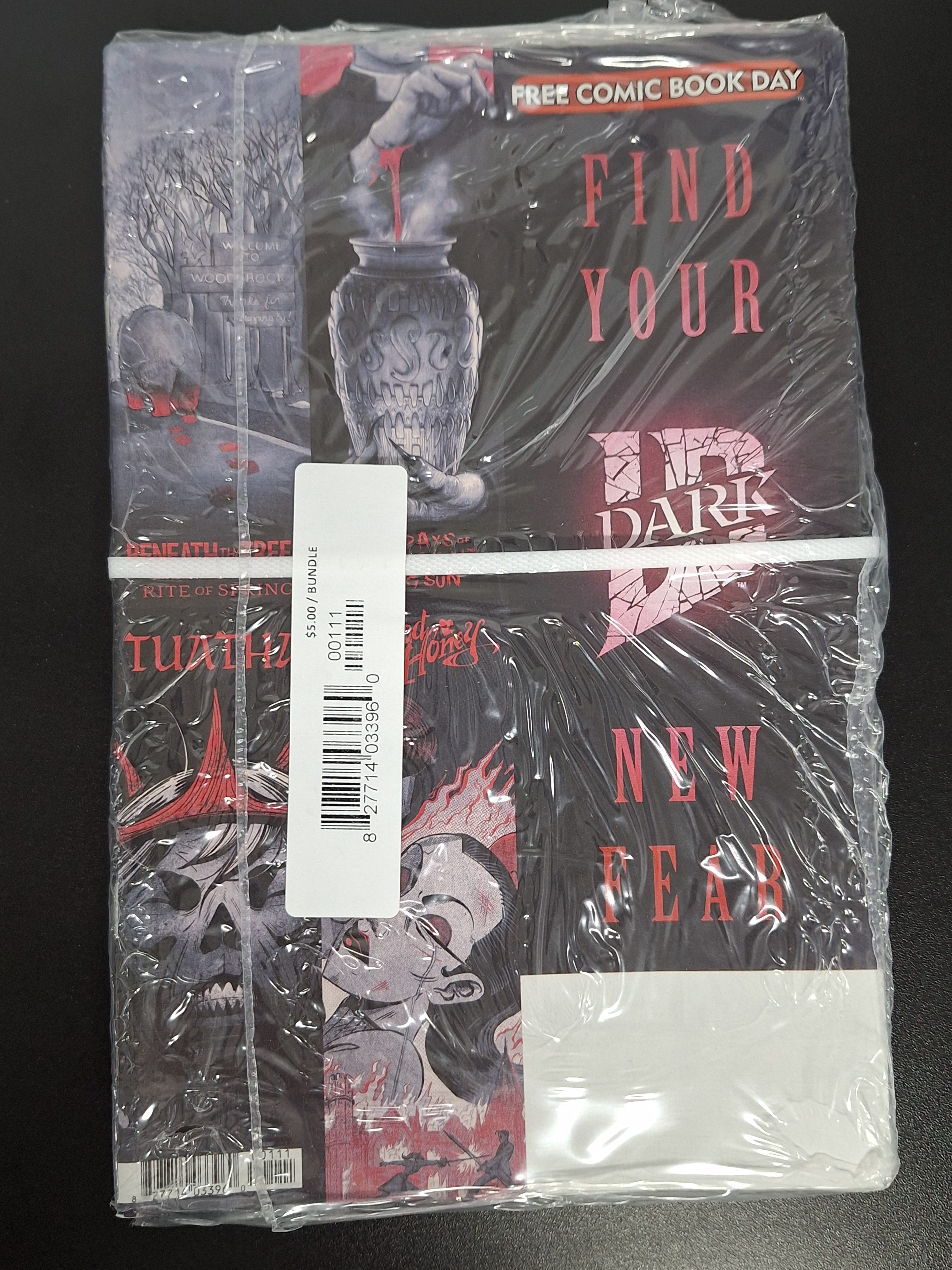 FCBD 2025 - IDW - FIND YOUR NEW FEAR - BUNDLE OF 20