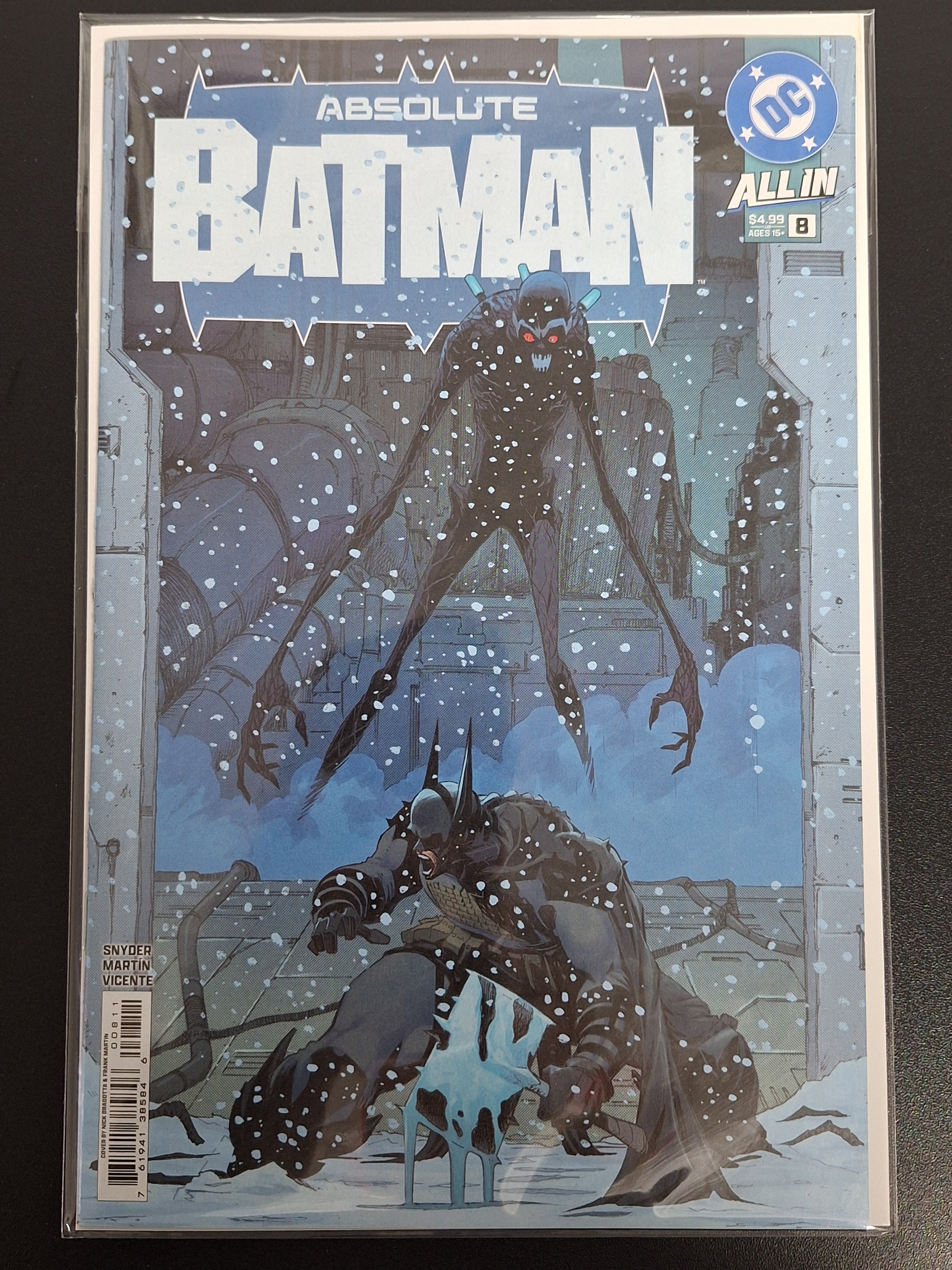 Absolute Batman 8 DC 2025 Cover A 1st Full App of Absolute Mr.Freeze