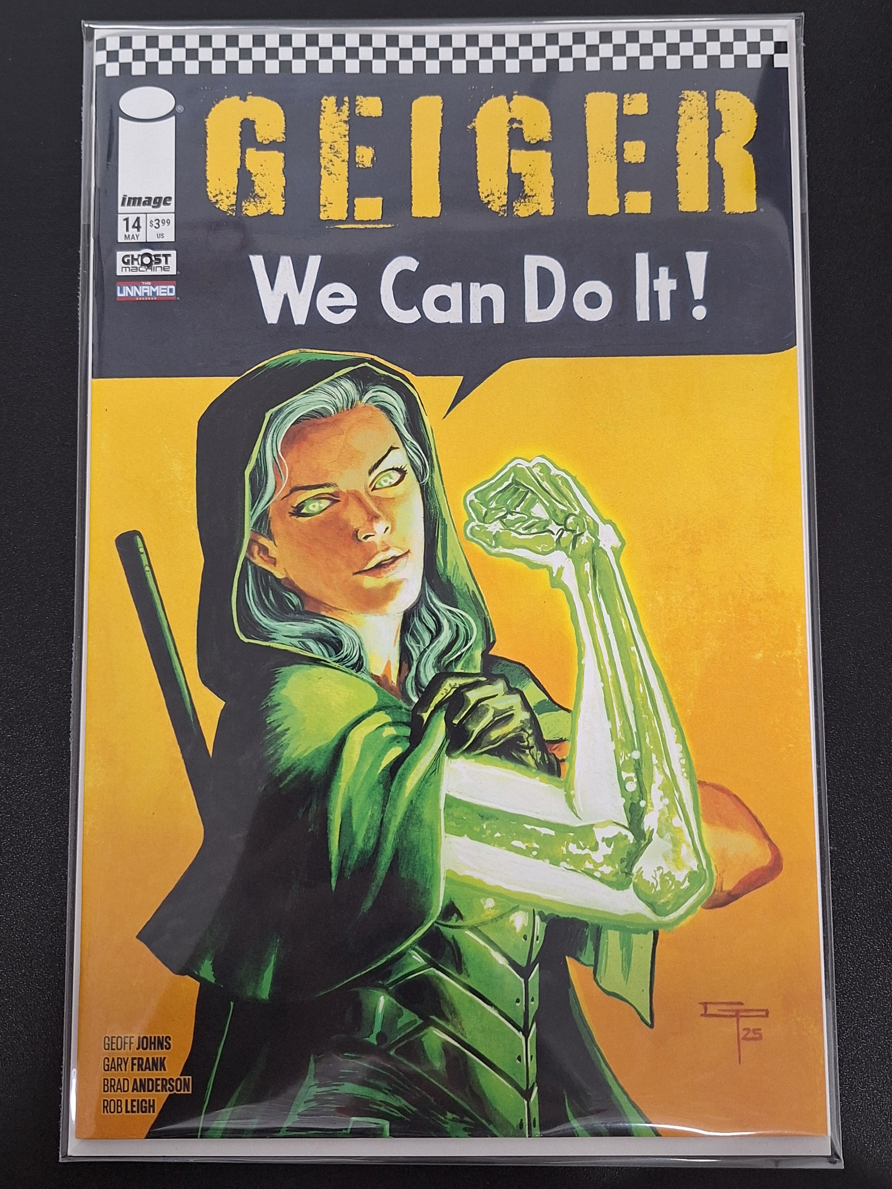 Geiger 14 image 2025 Cover B Rosie the Riveter Homage