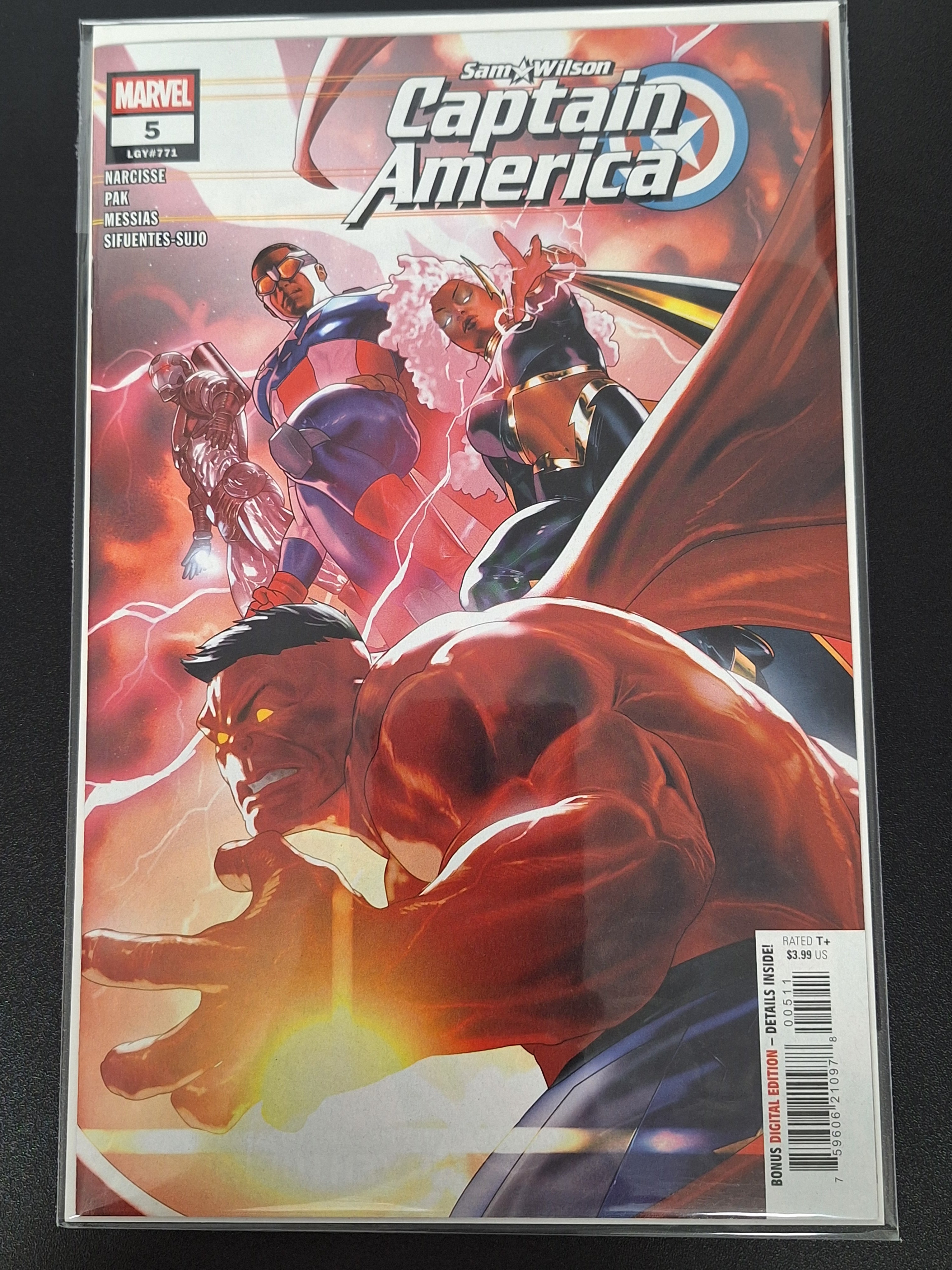 Sam Wilson Captain America 5 Marvel 2025 Cover A