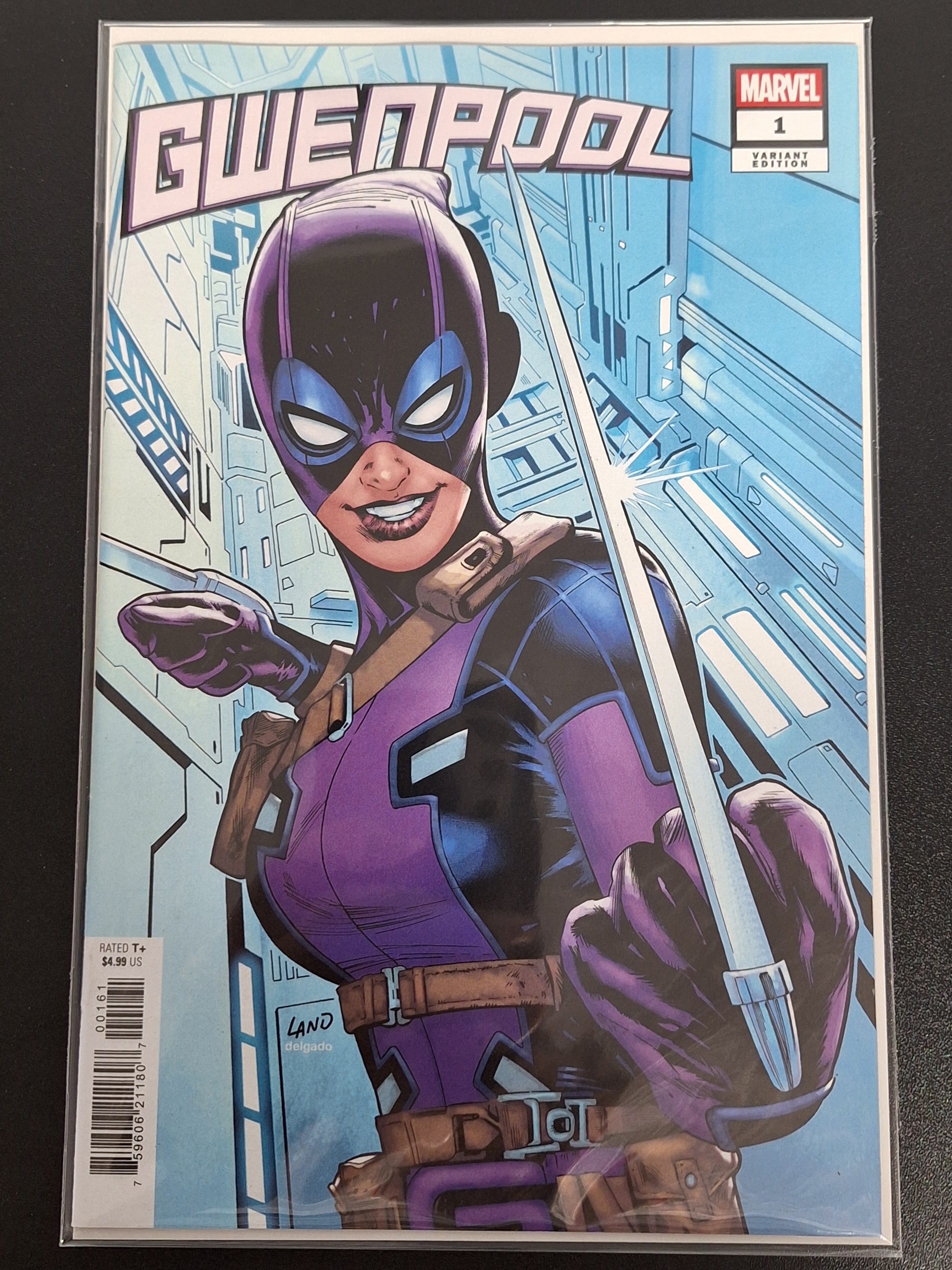 Gwenpool 1 Marvel 2025 Greg Land Variant