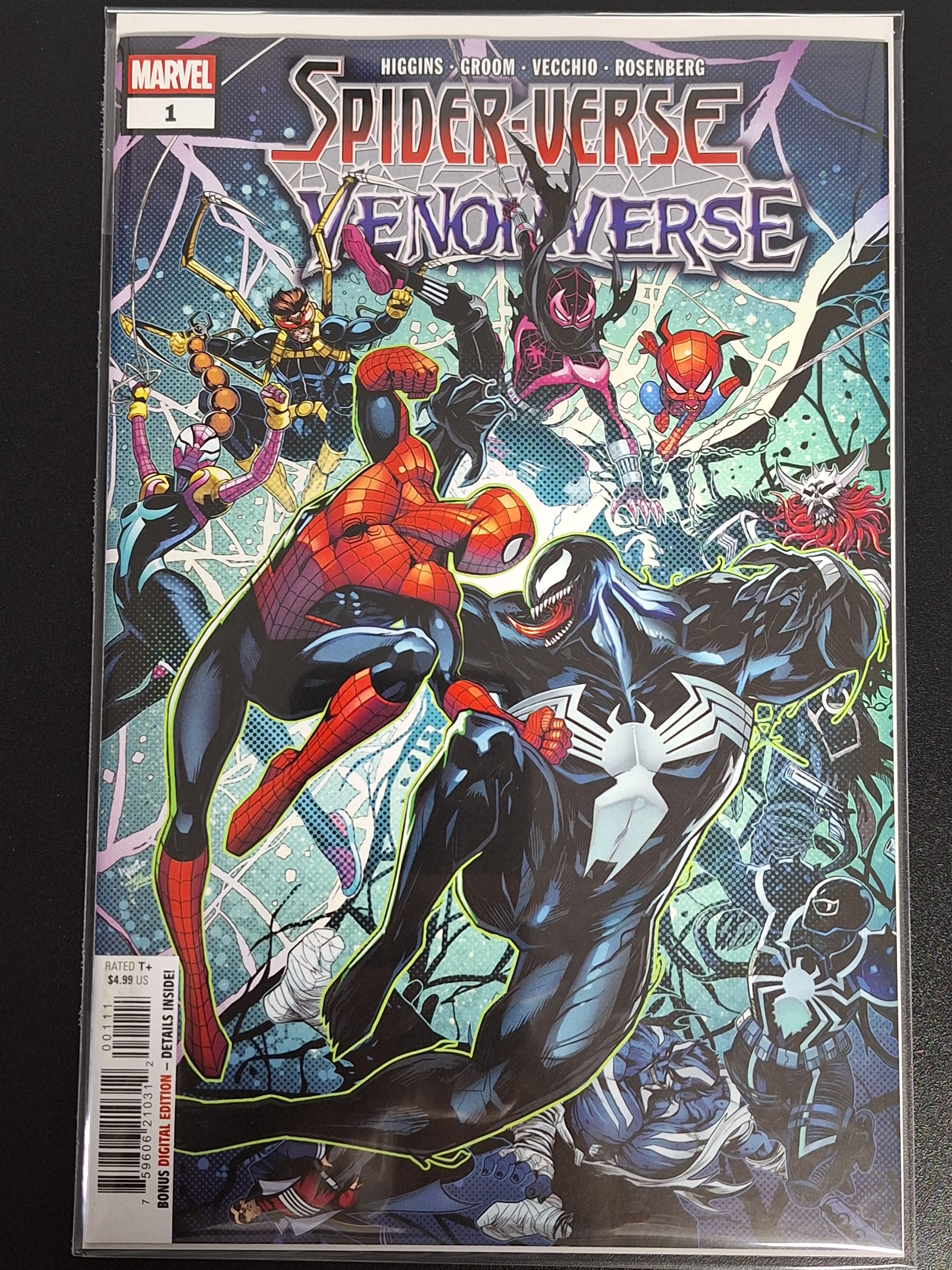 Spider-Verse vs Venomverse 1 Marvel 2025 Cover A