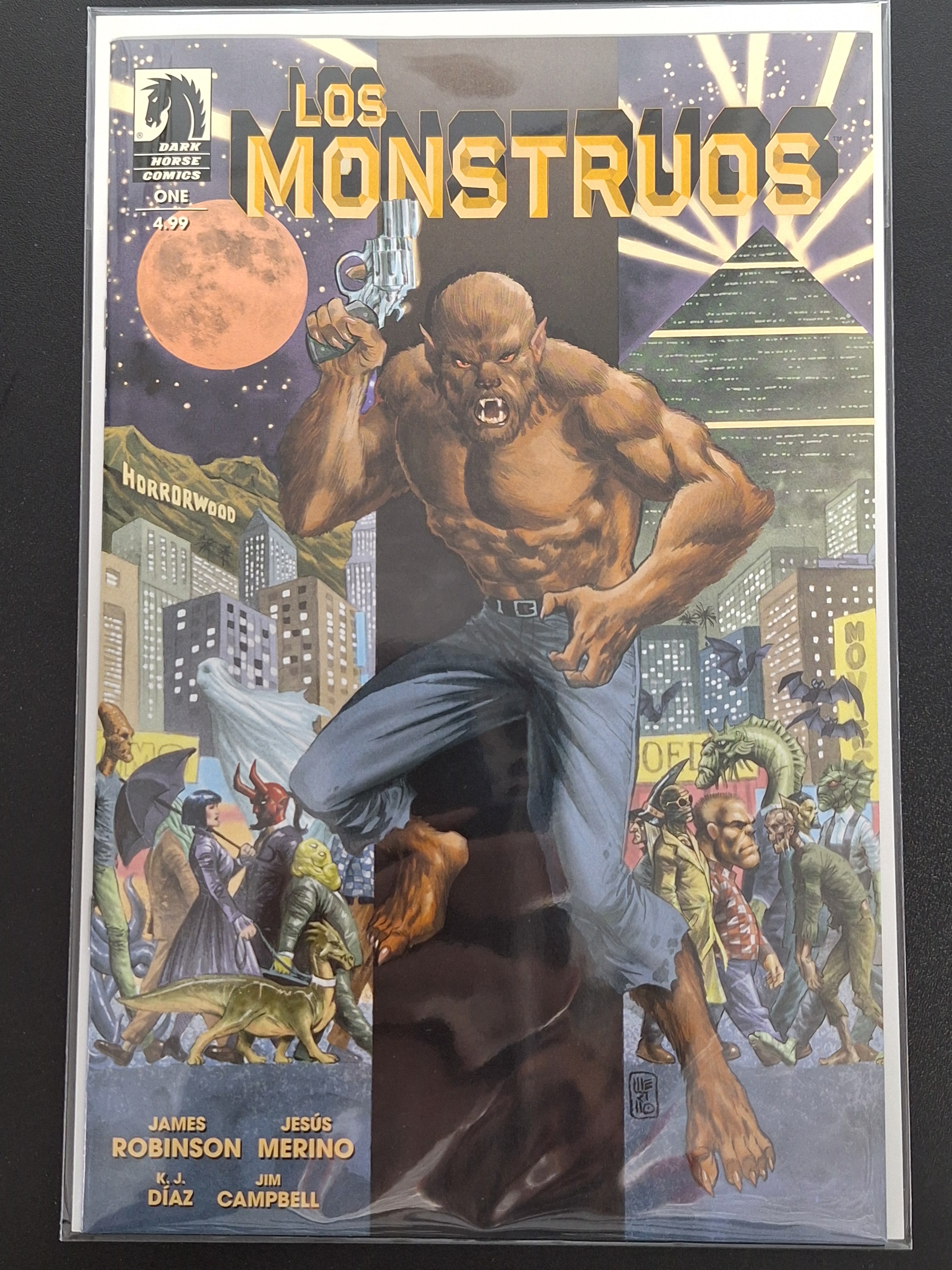 Los Monstruos 1 Dark Horse Comics 2025 Cover A