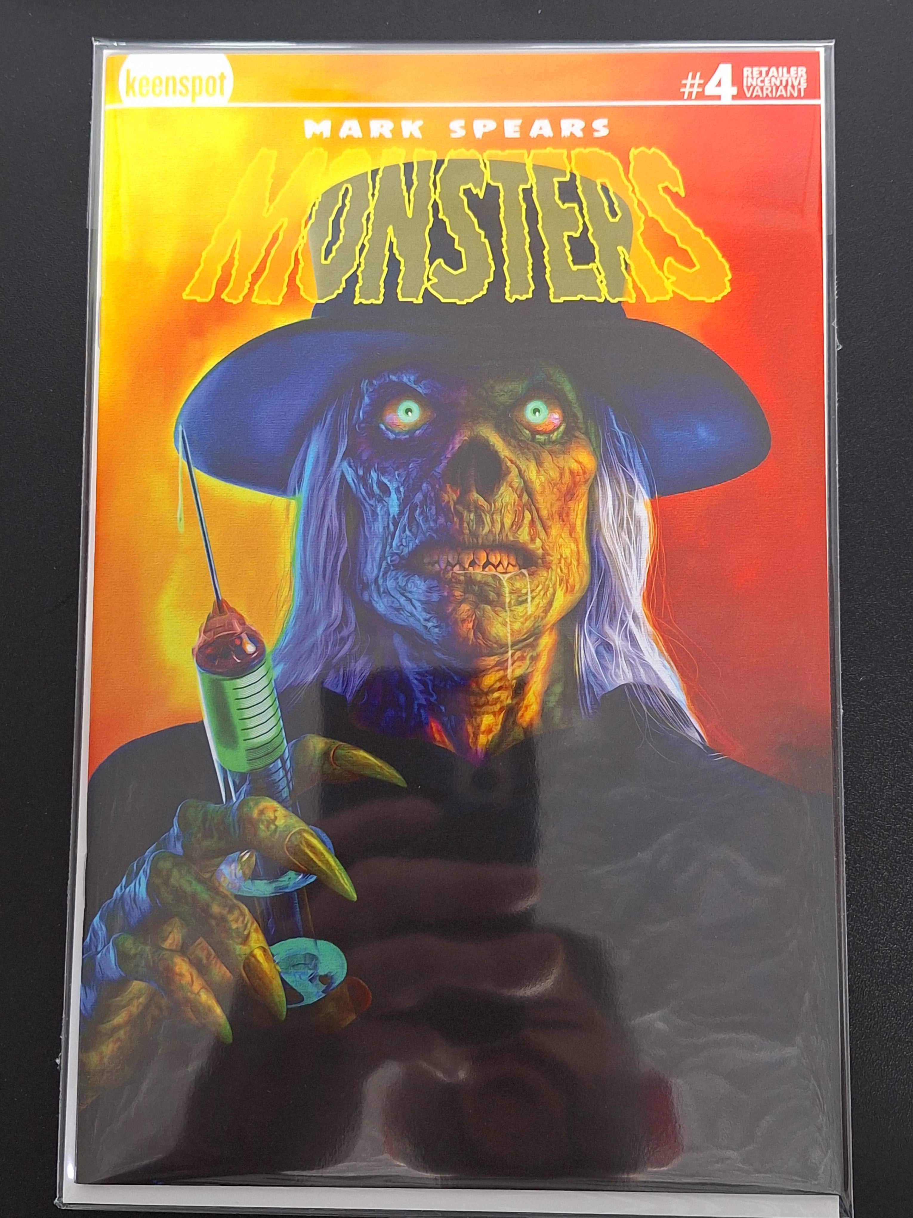 Mark Spears Monsters 4 Keenspot 2025 1:25 Variant