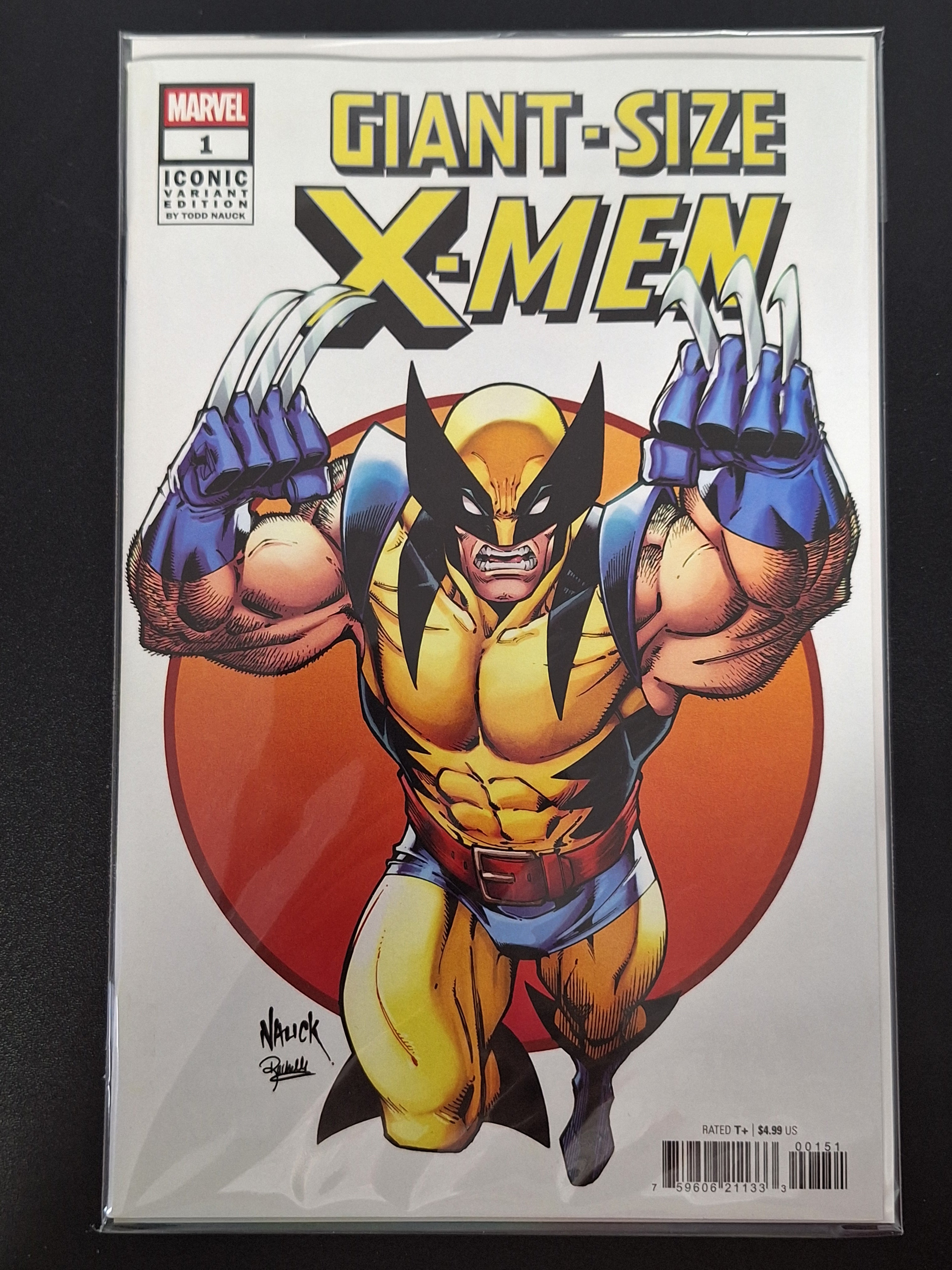 Giant-Size X-Men 1 Marvel 2025 Todd Nauck Iconic Homage Variant