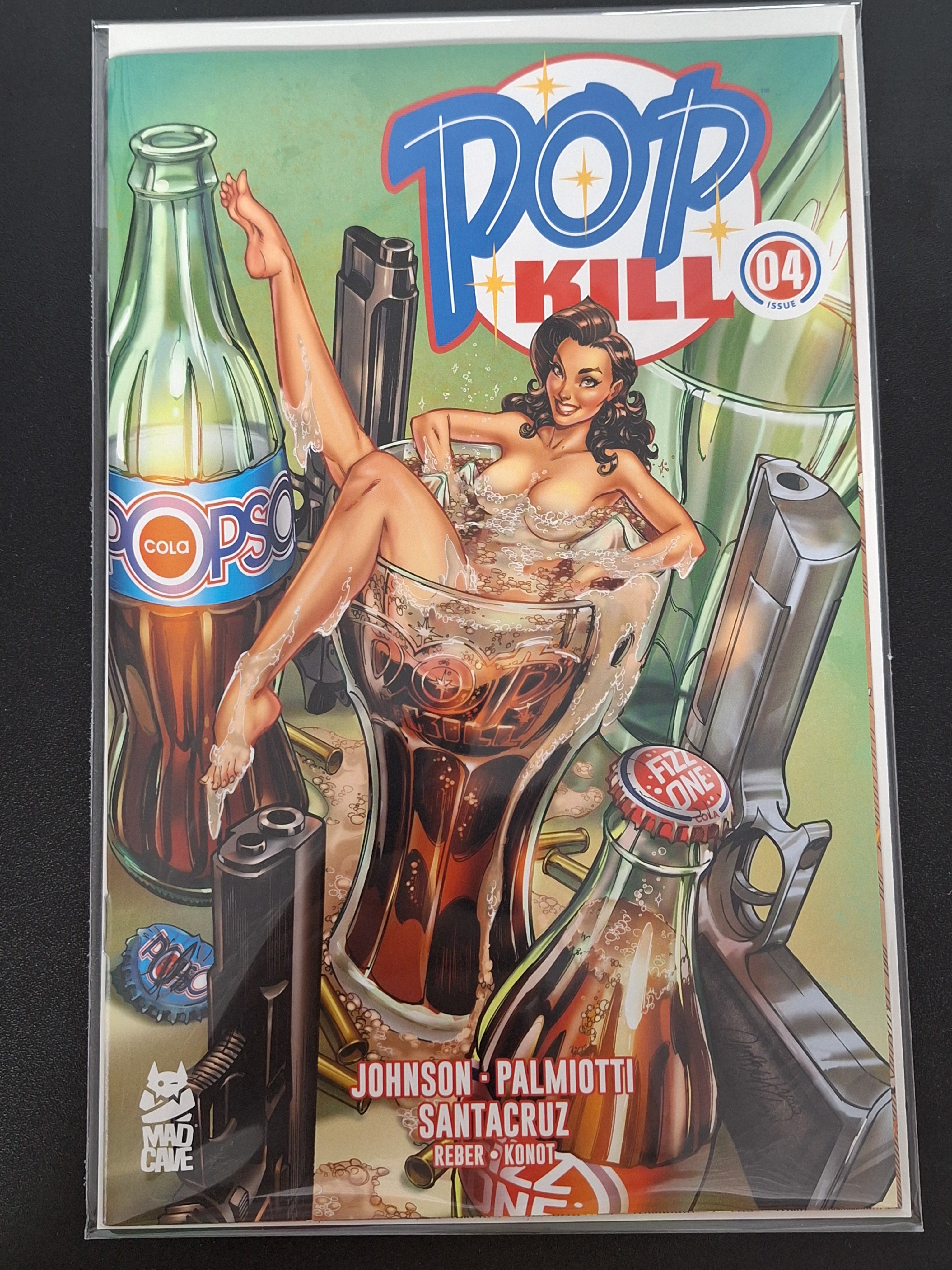 Pop Kill 4 Mad Cave 2025 J.Scott Campbell Frisky Variant