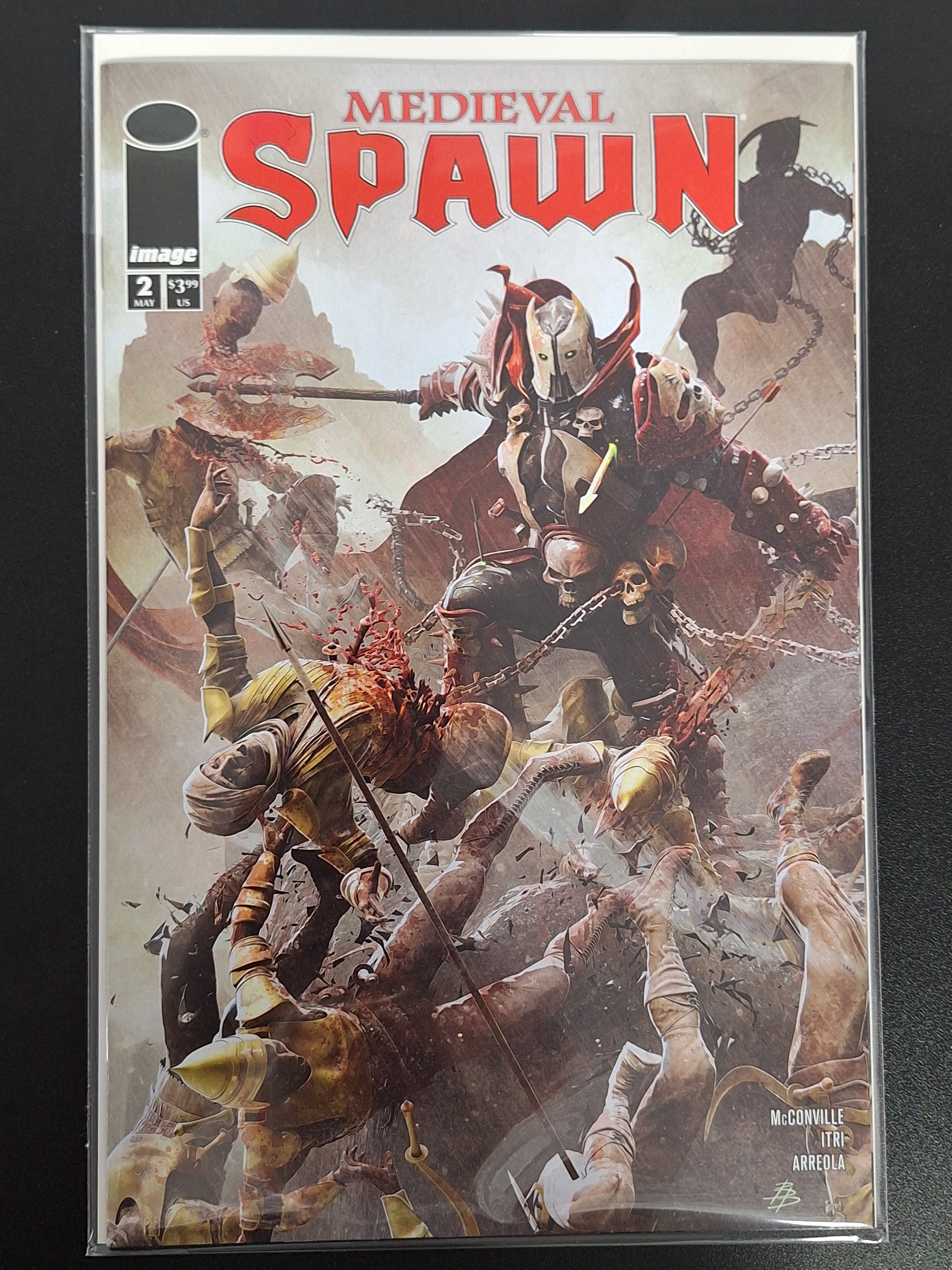 Medieval Spawn 2 Image 2025 Bjorn Barends Cover