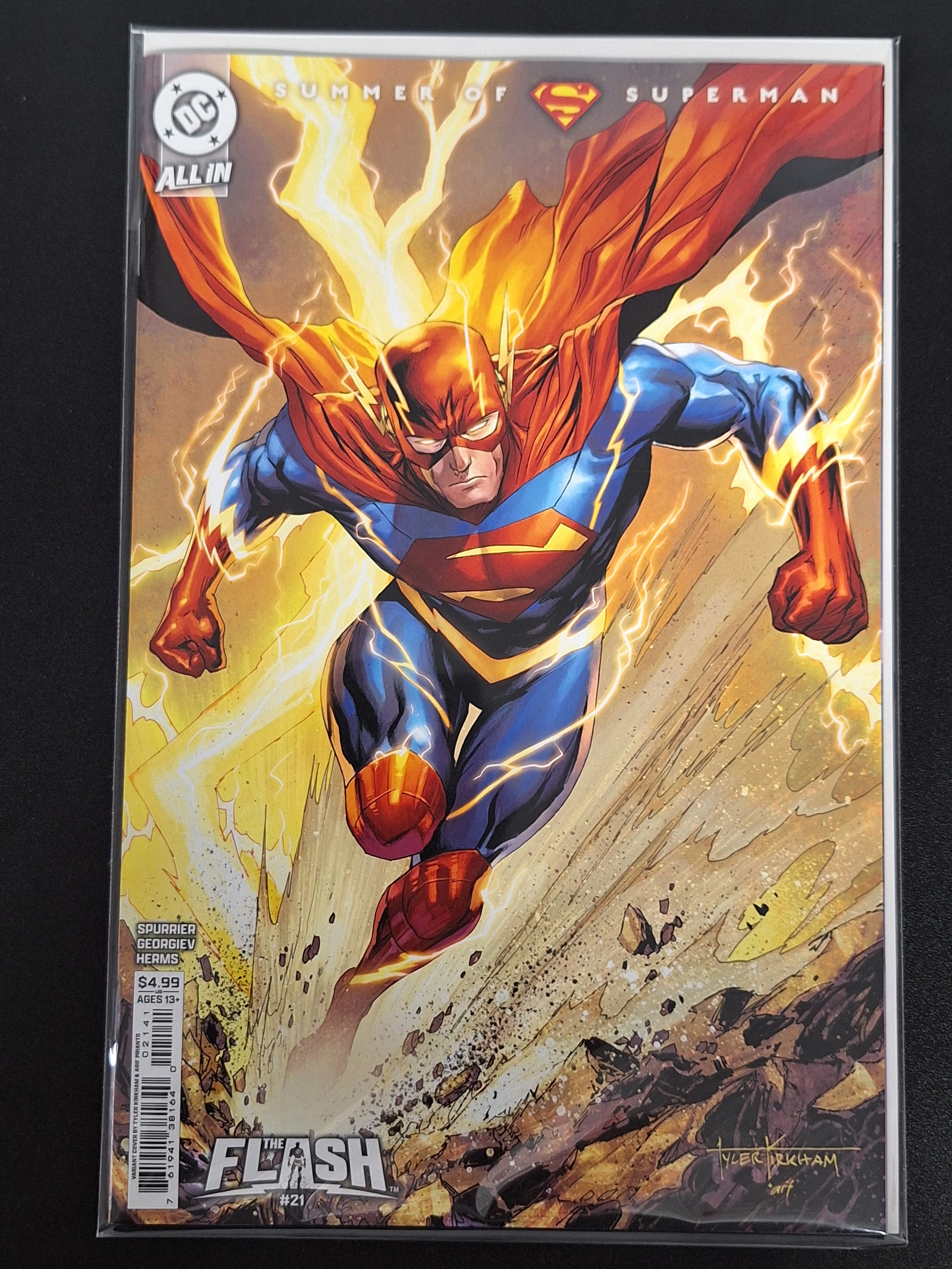 Flash 21 DC 2025 Tyler Kikham Variant