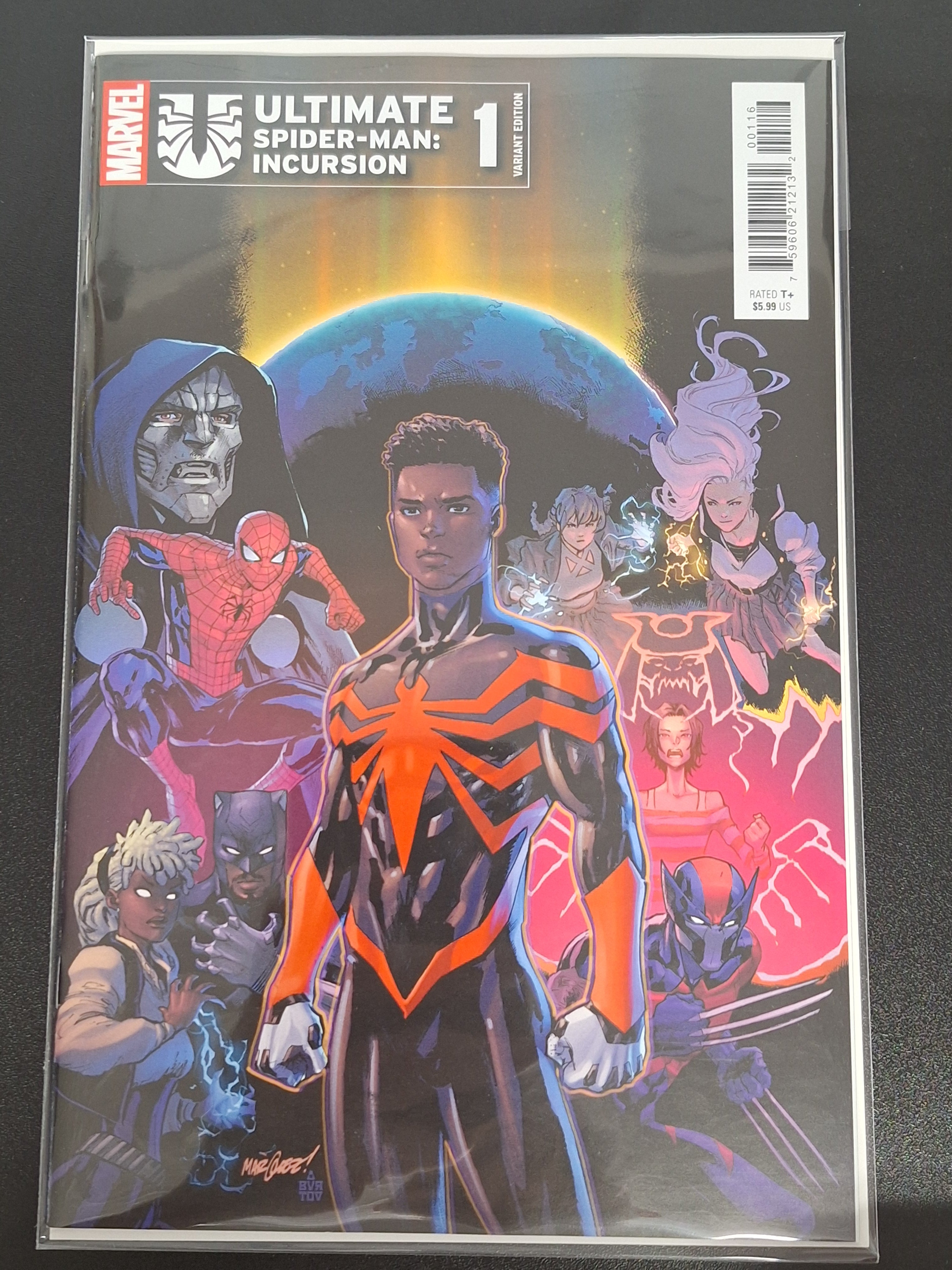 Ultimate Spider-Man Incursion 1 Marvel 2025 1:25 David Marquez Variant