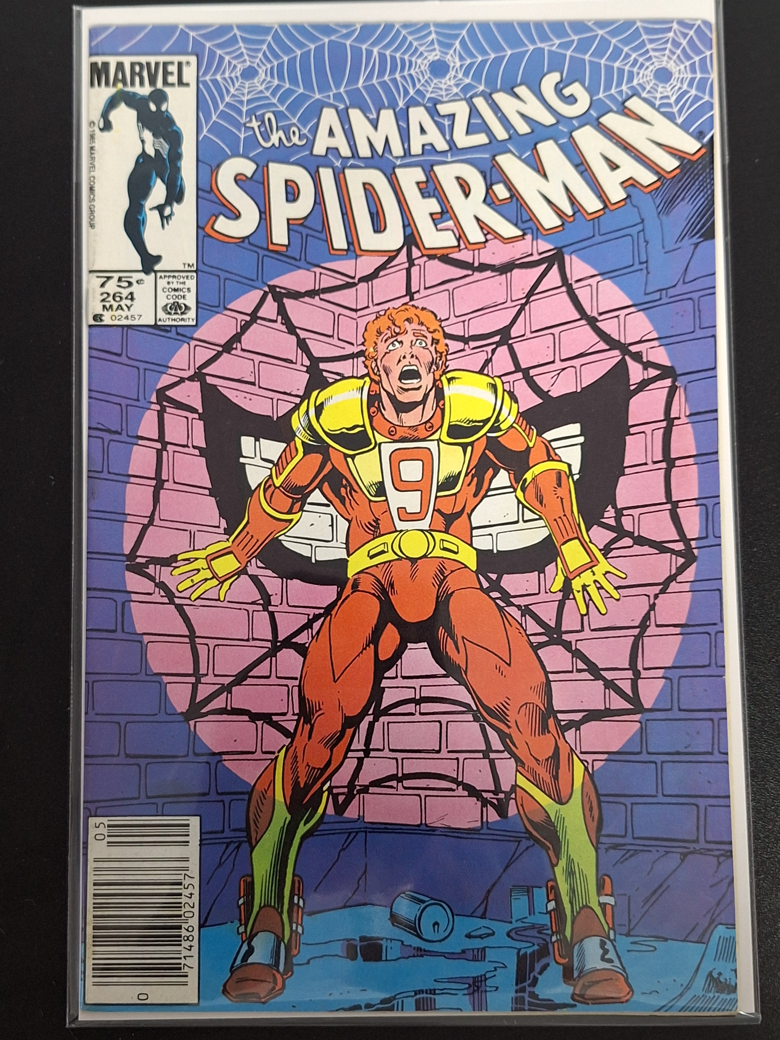 Amazing Spider-Man 264 Marvel 1985 1st App of Red-9 CPV