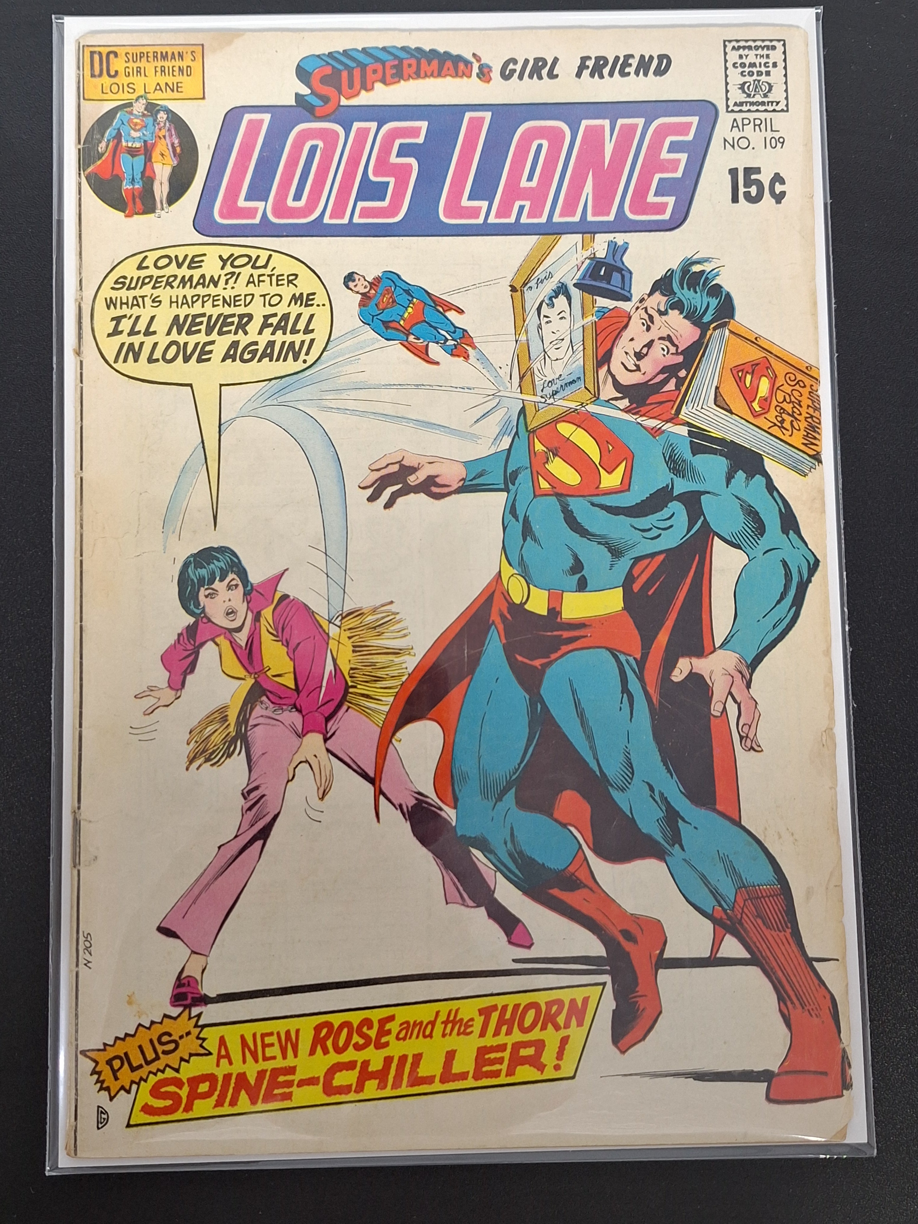 Lois Lane 109 DC 1971 Breakup Issue