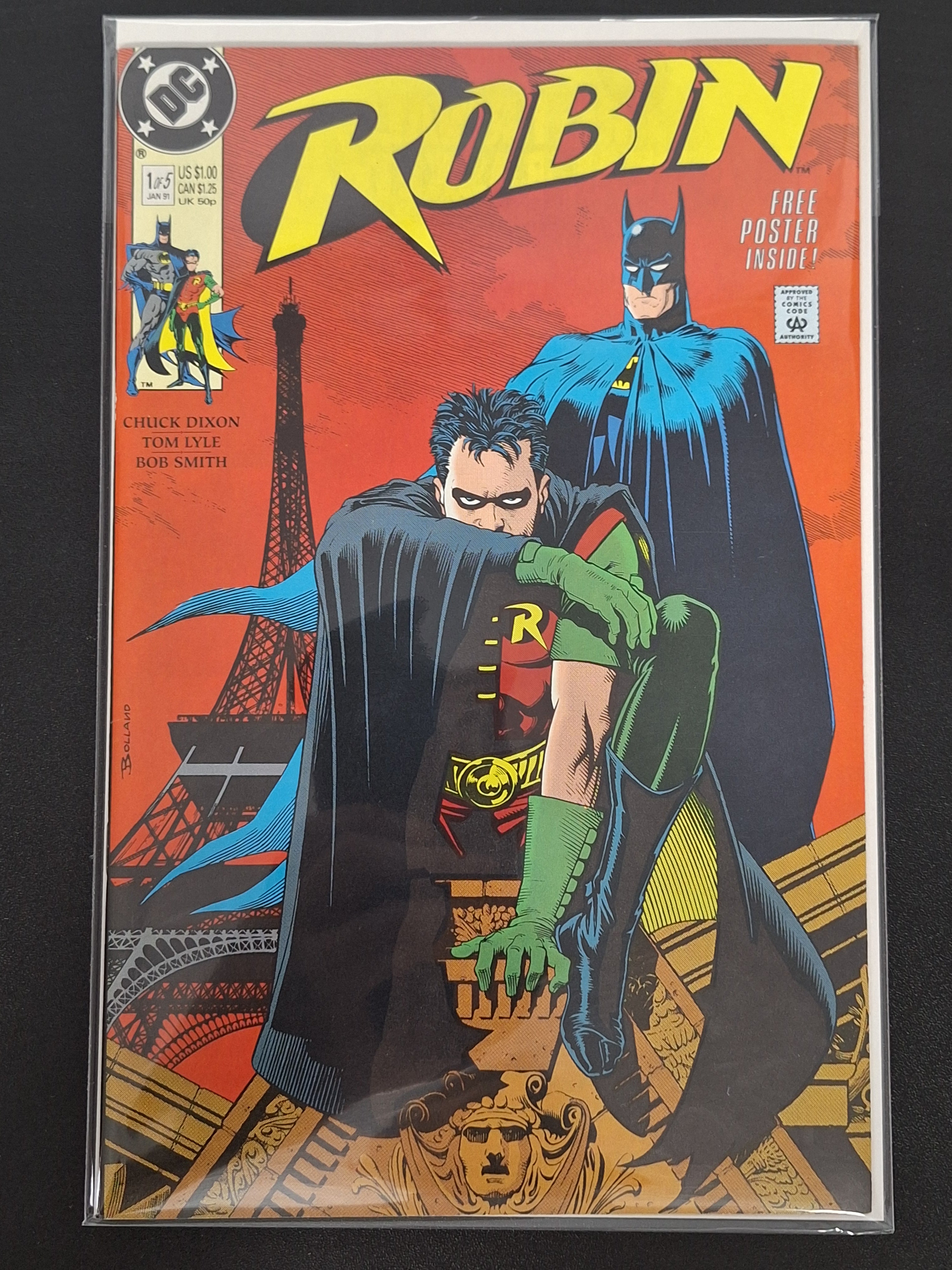 Robin 1 DC 1991 First Printing First Robin Solo Series