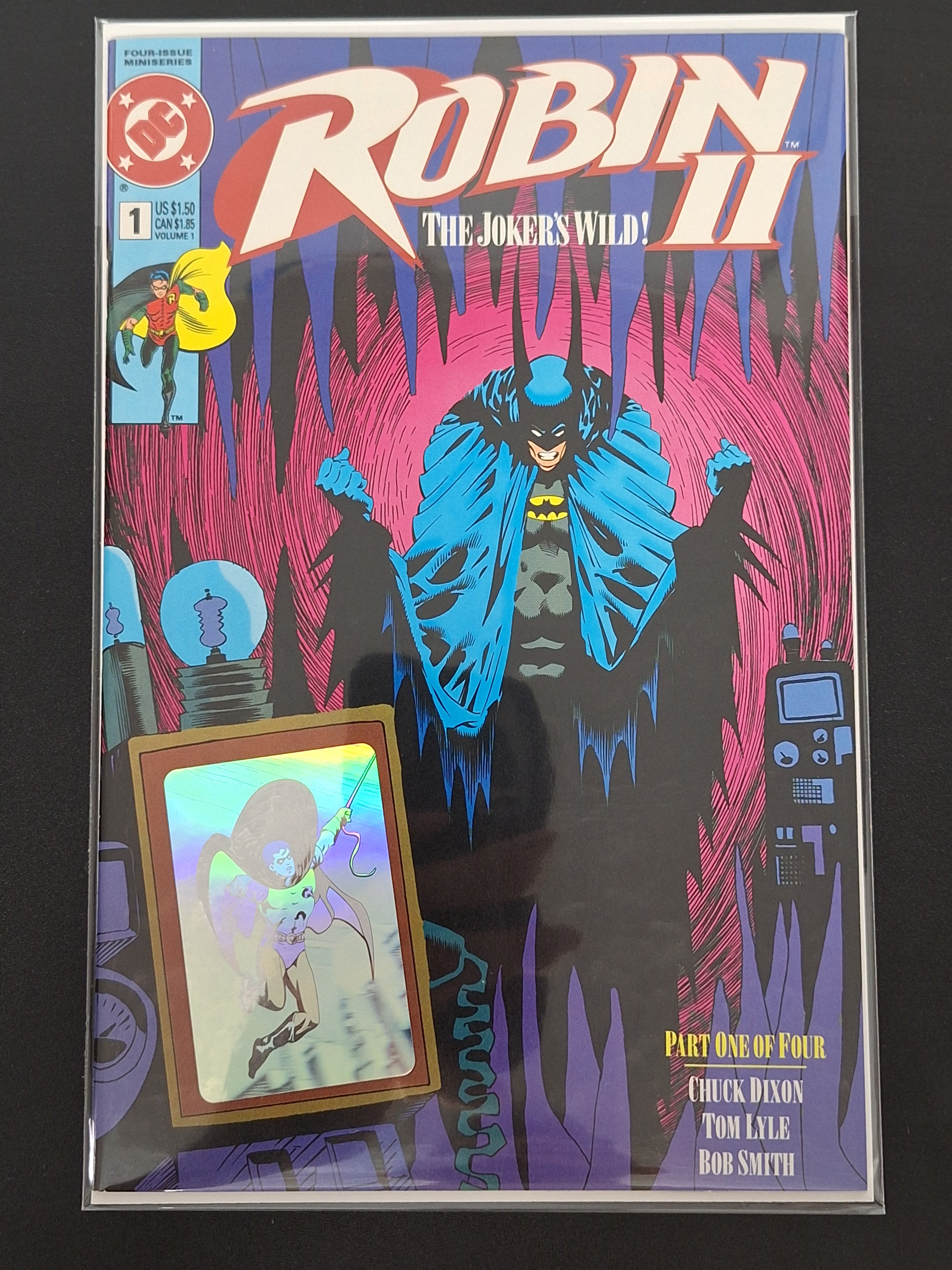 Robin II The Joker's Wild! 1 DC 1991 Batman Hologram Cover