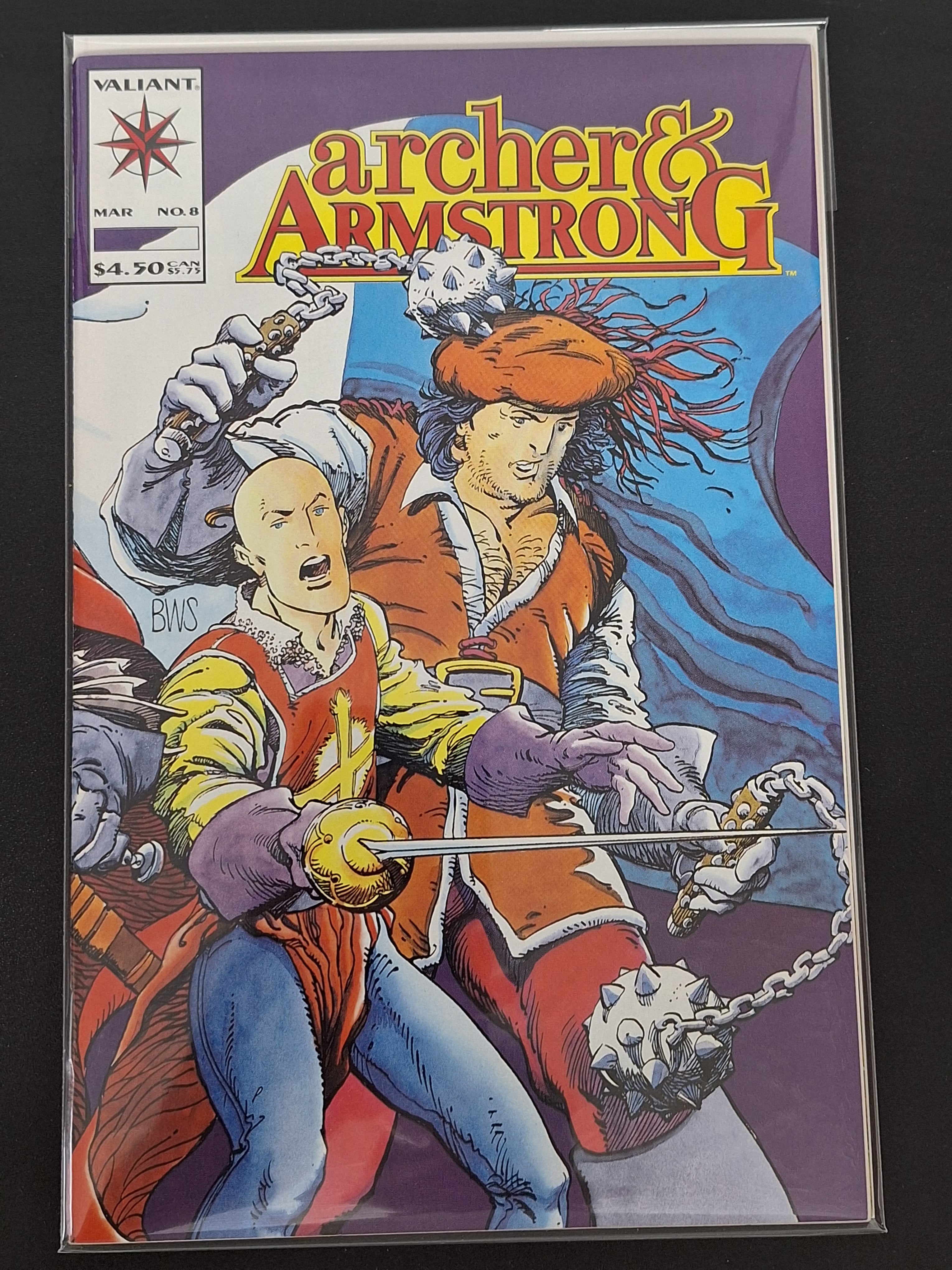 Archer & Armstrong 8 Valiant 1993 1st Timewalker