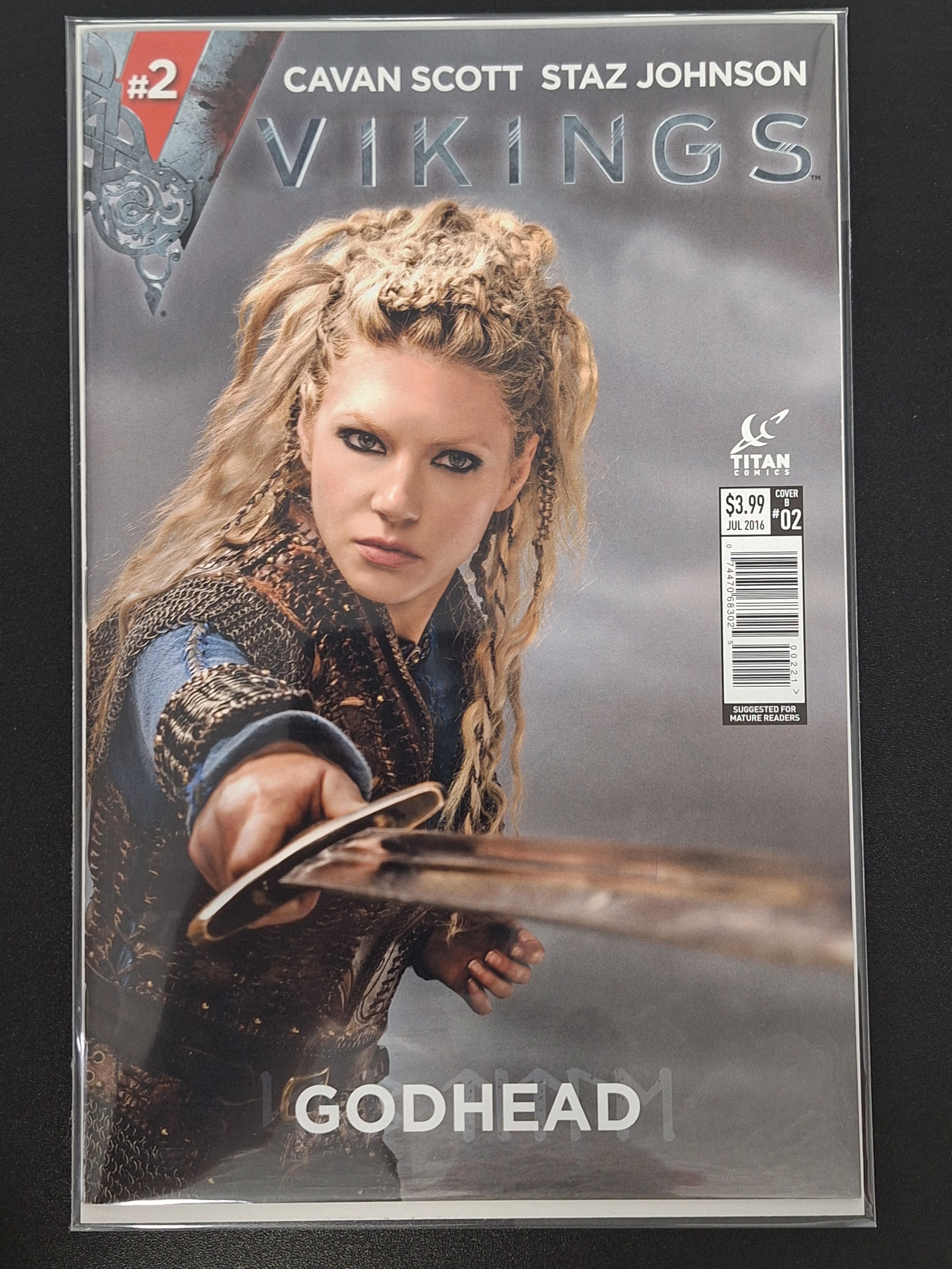 Vikings Godhead 2 Titan 2016 Cover B 1st Vikings Series