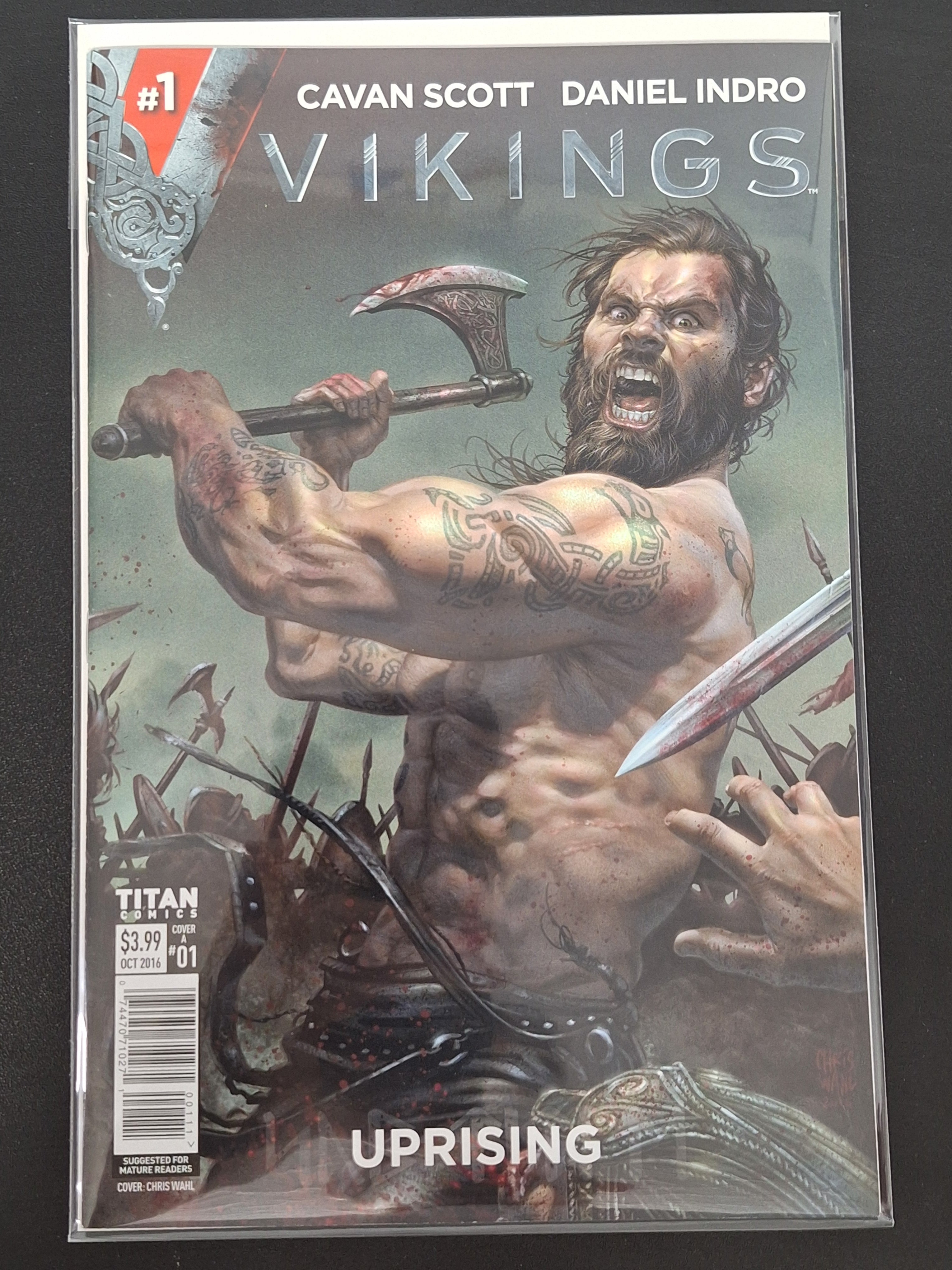 Vikings Uprising 1 Titan 2016 Cover A Rollo