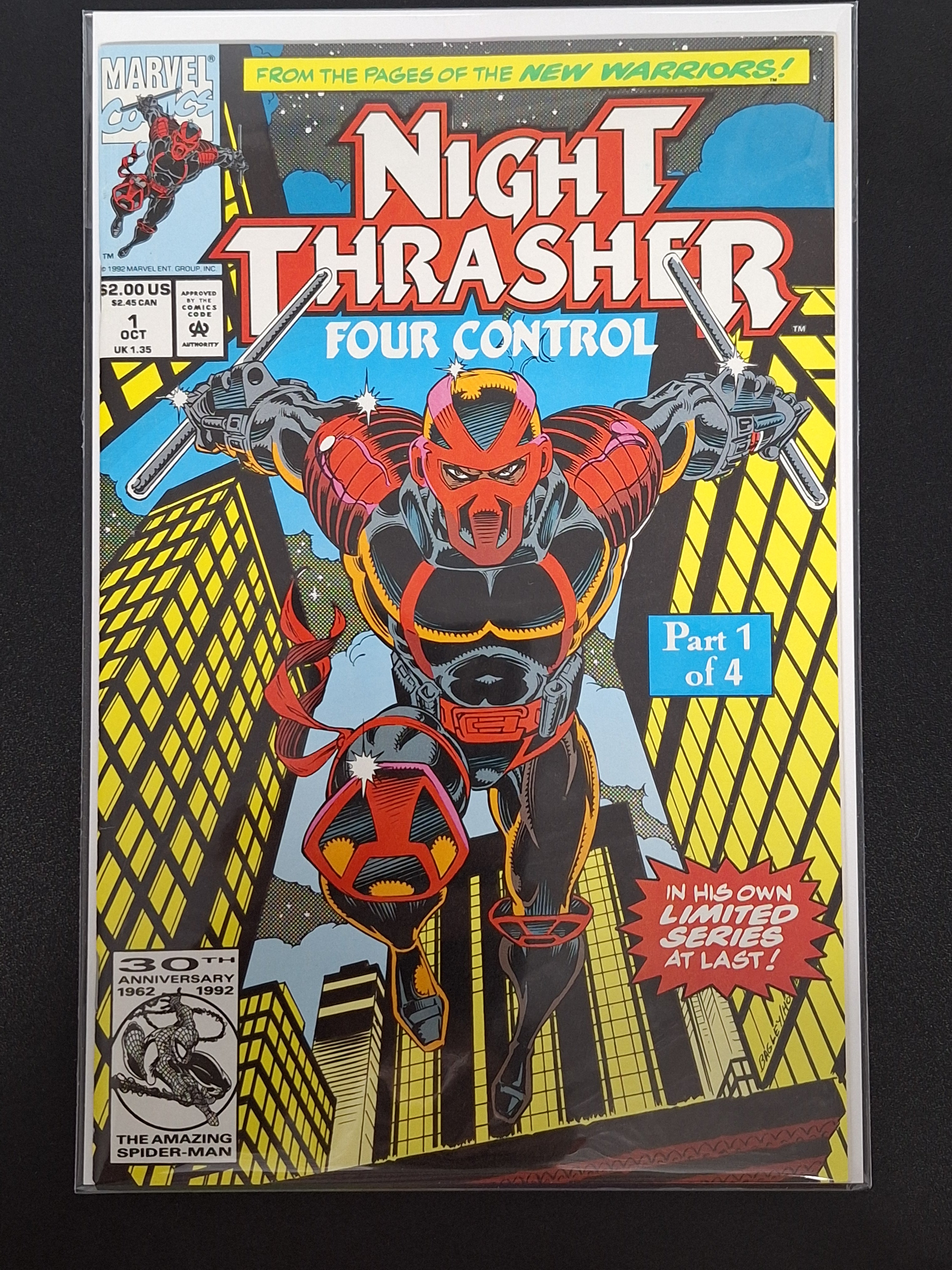 Night Thrasher Four Control 1 Marvel 1992