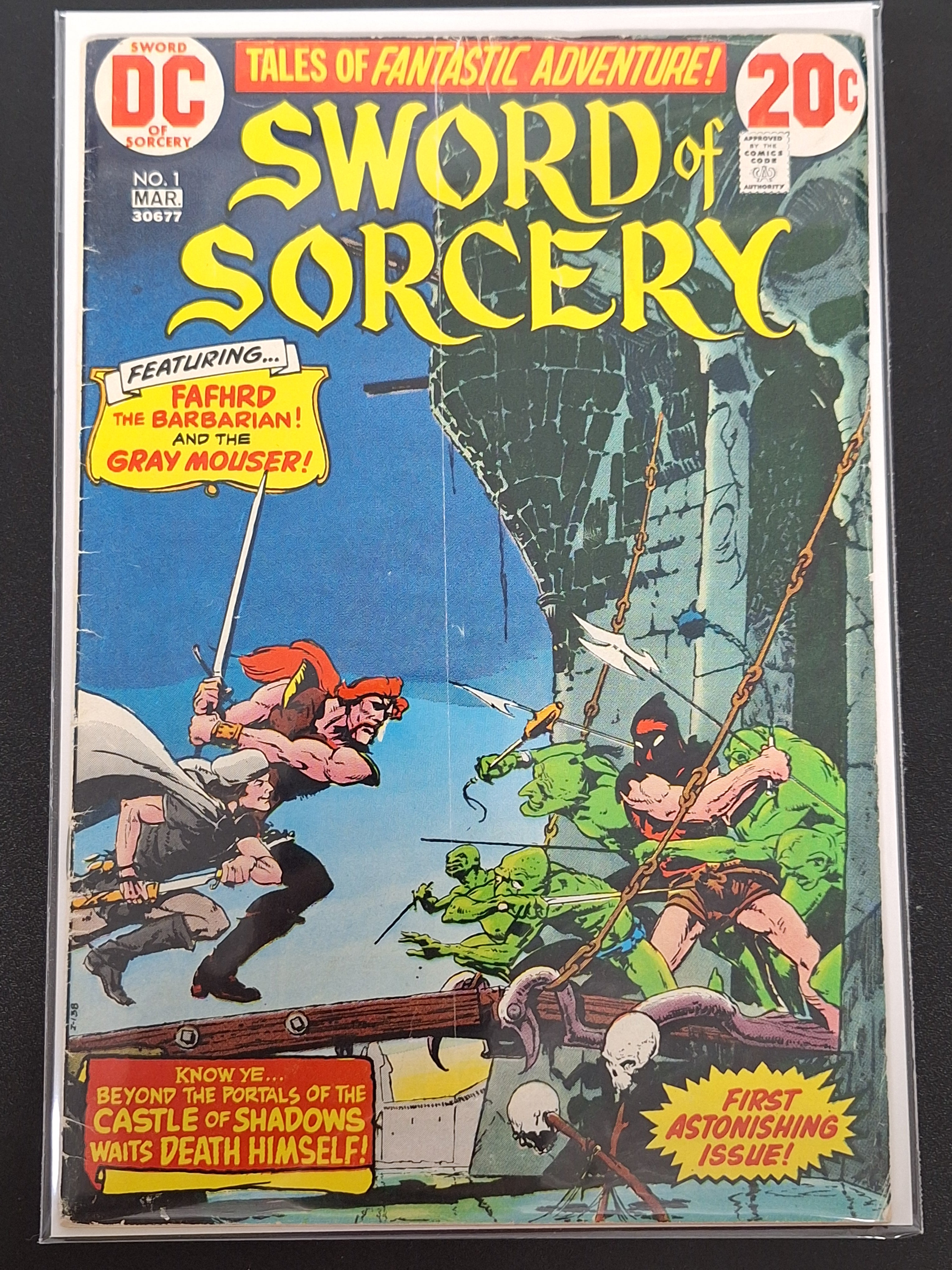 Sword Of Sorcery 1 DC 1973 1st Fafhrd & Grey Mouser