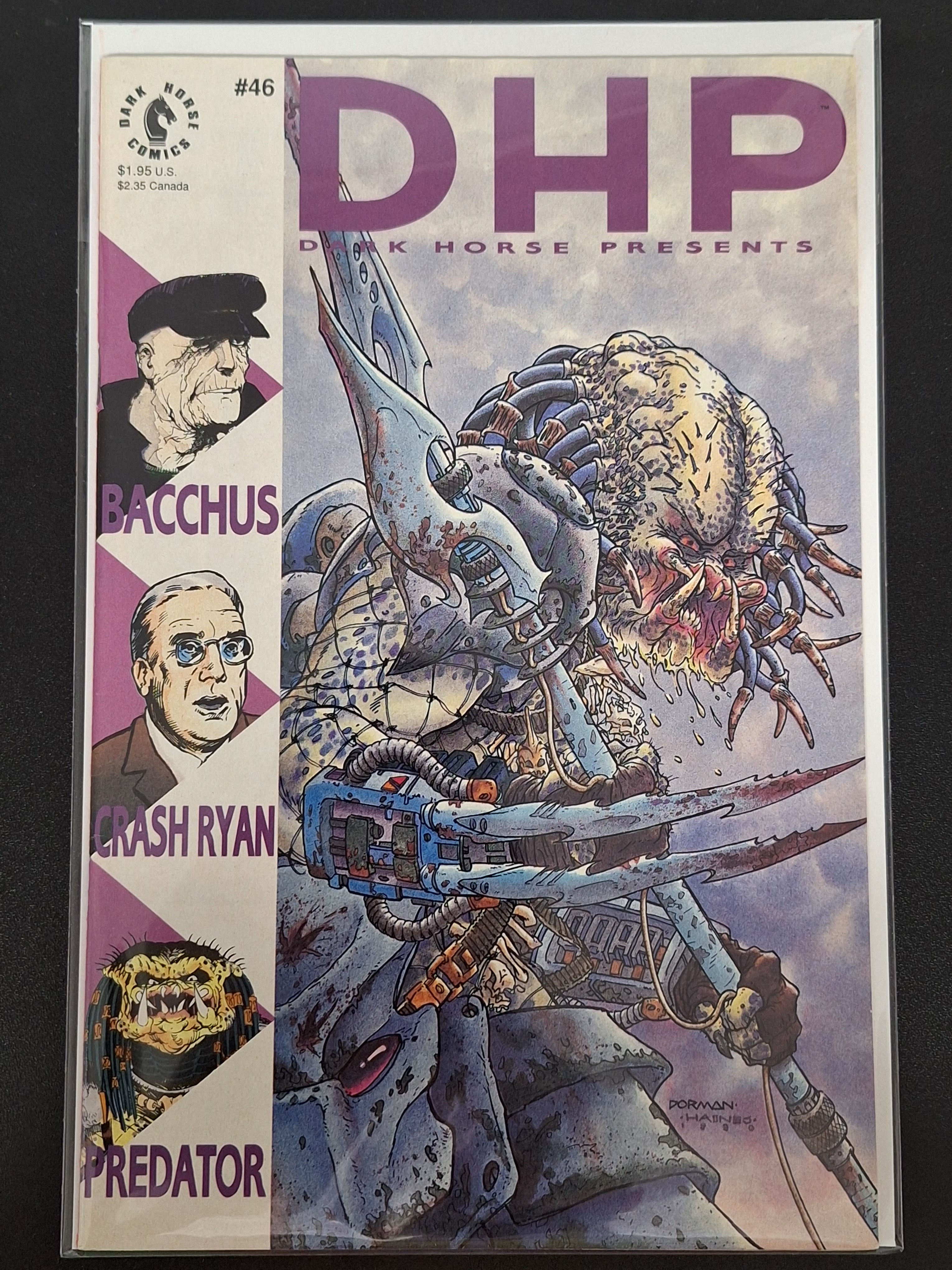 Dark Horse Presents 46 Dark Horse Comics 1990 Predator Cover