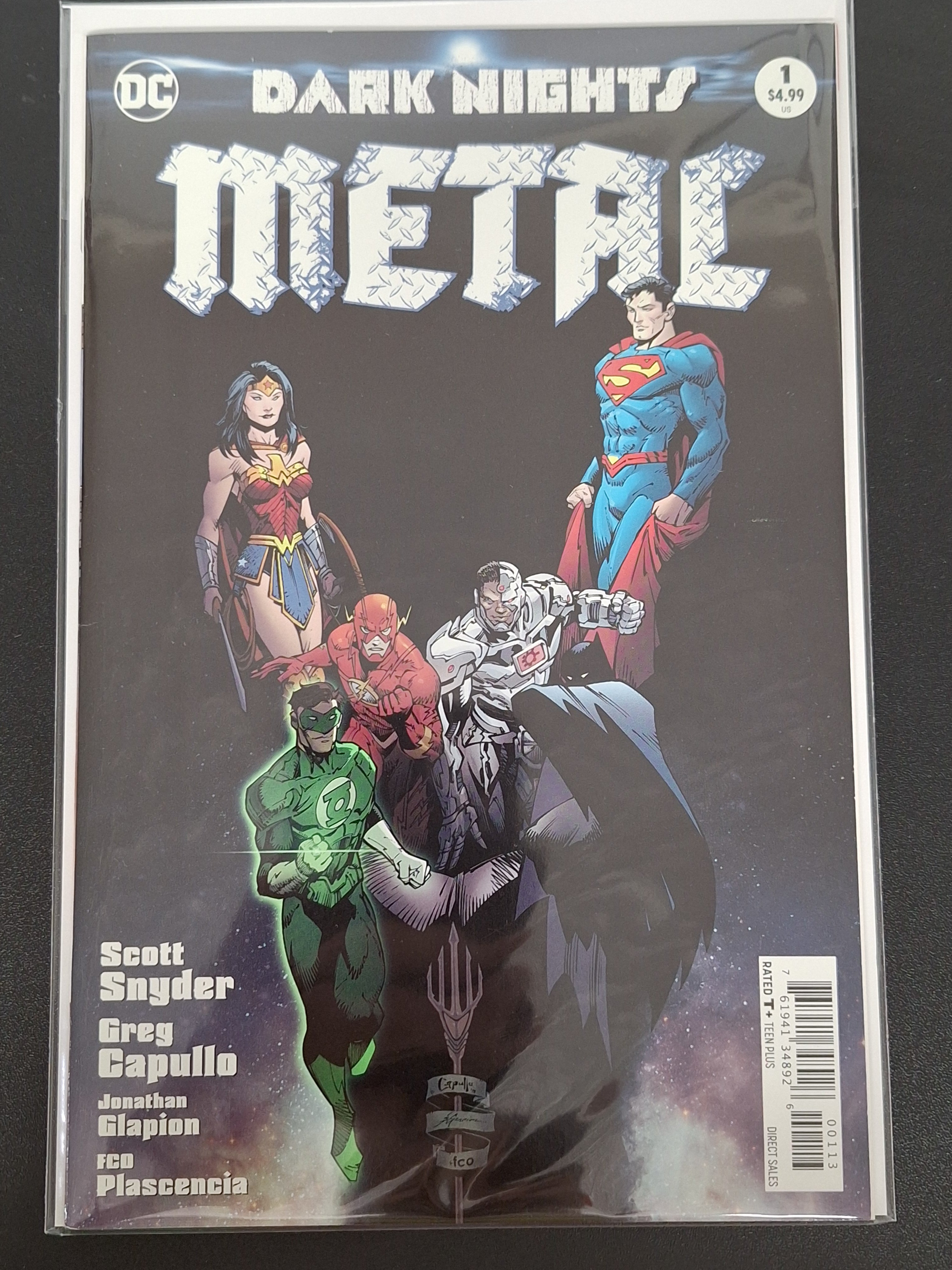 Dark Nights Metal 1 DC 2017 Third Printing