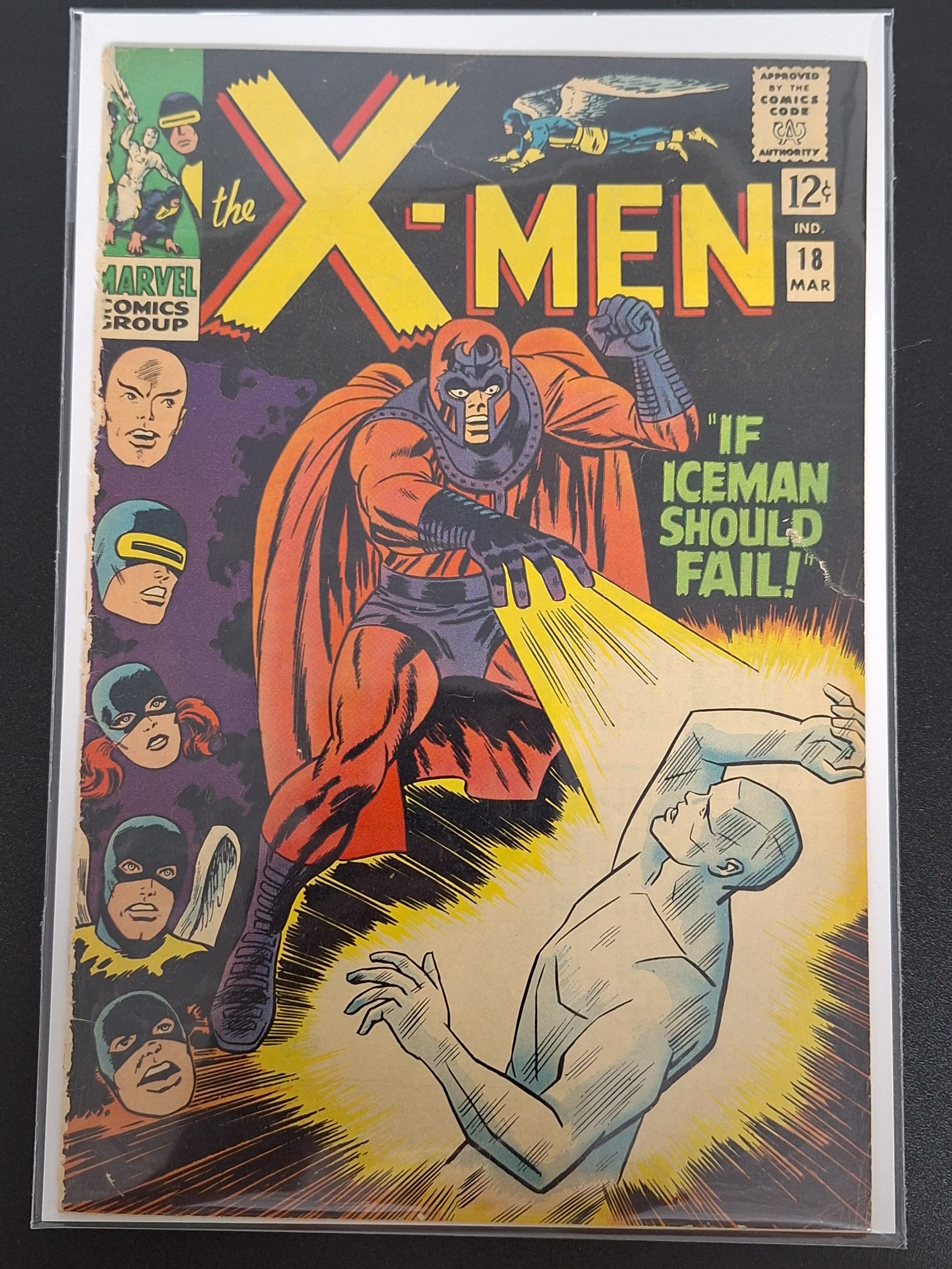 X-Men 18 Marvel 1966 Early Magneto Appearance