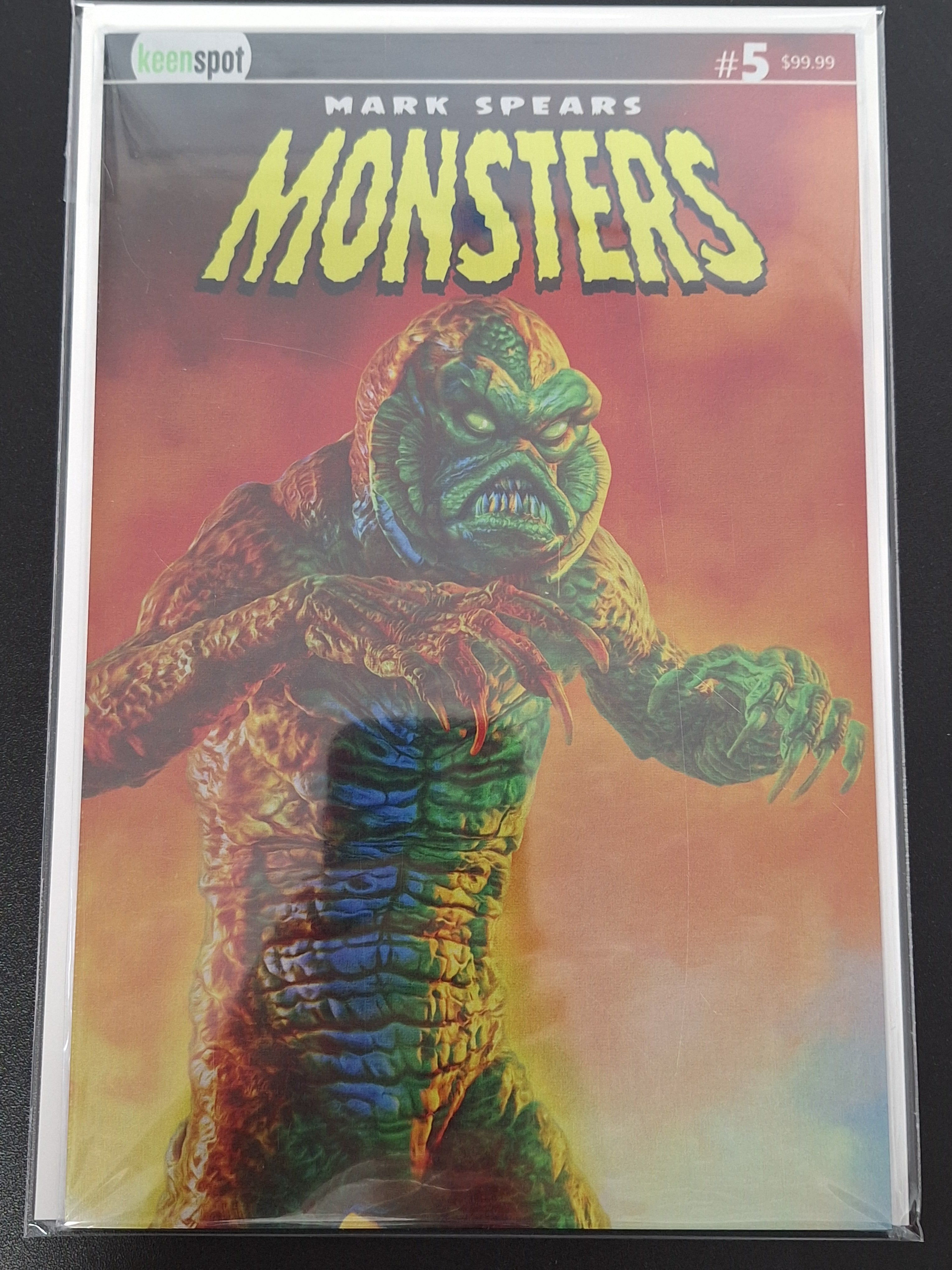 Mark Spears Monsters 5 Keenspot 2025 Cover G Metal Variant