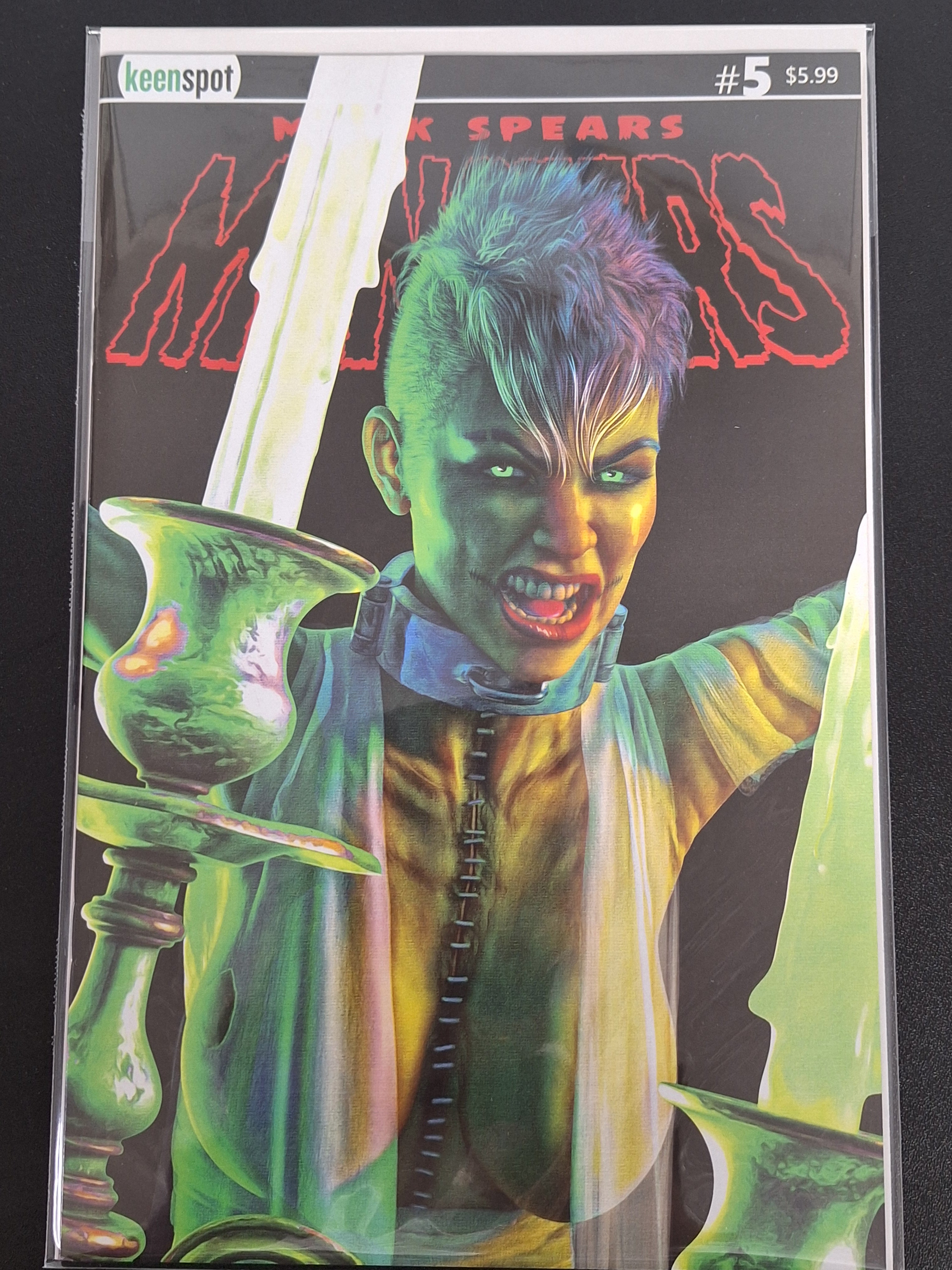 Mark Spears Monsters 5 Keenspot 2025 Cover B Haircut Variant