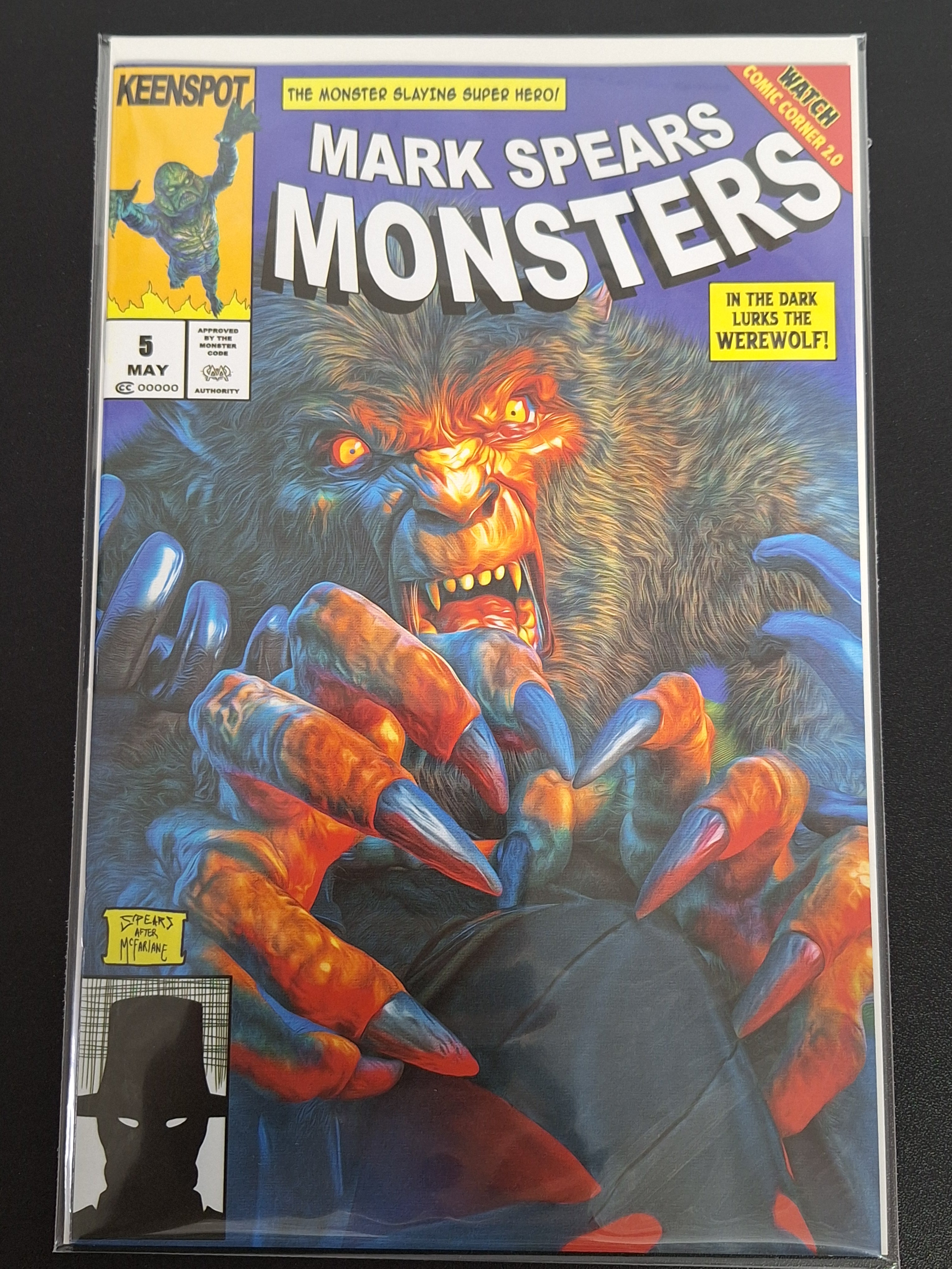 Mark Spears Monsters 5 Keenspot 2025 Cover C ASM 313 Homage