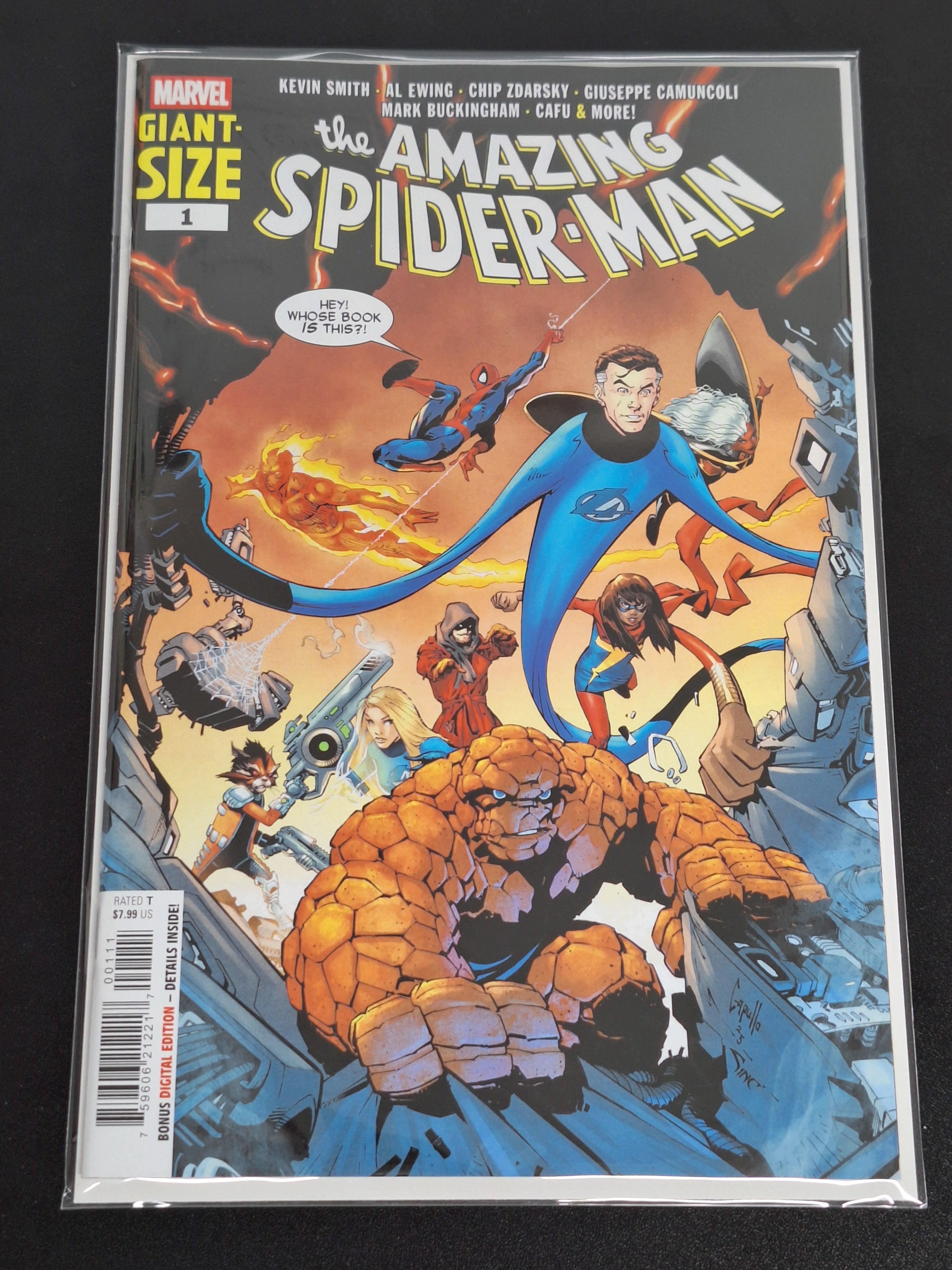 Giant-Size Amazing Spider-Man 1 Marvel 2025 Kevin Smith Story Cover A