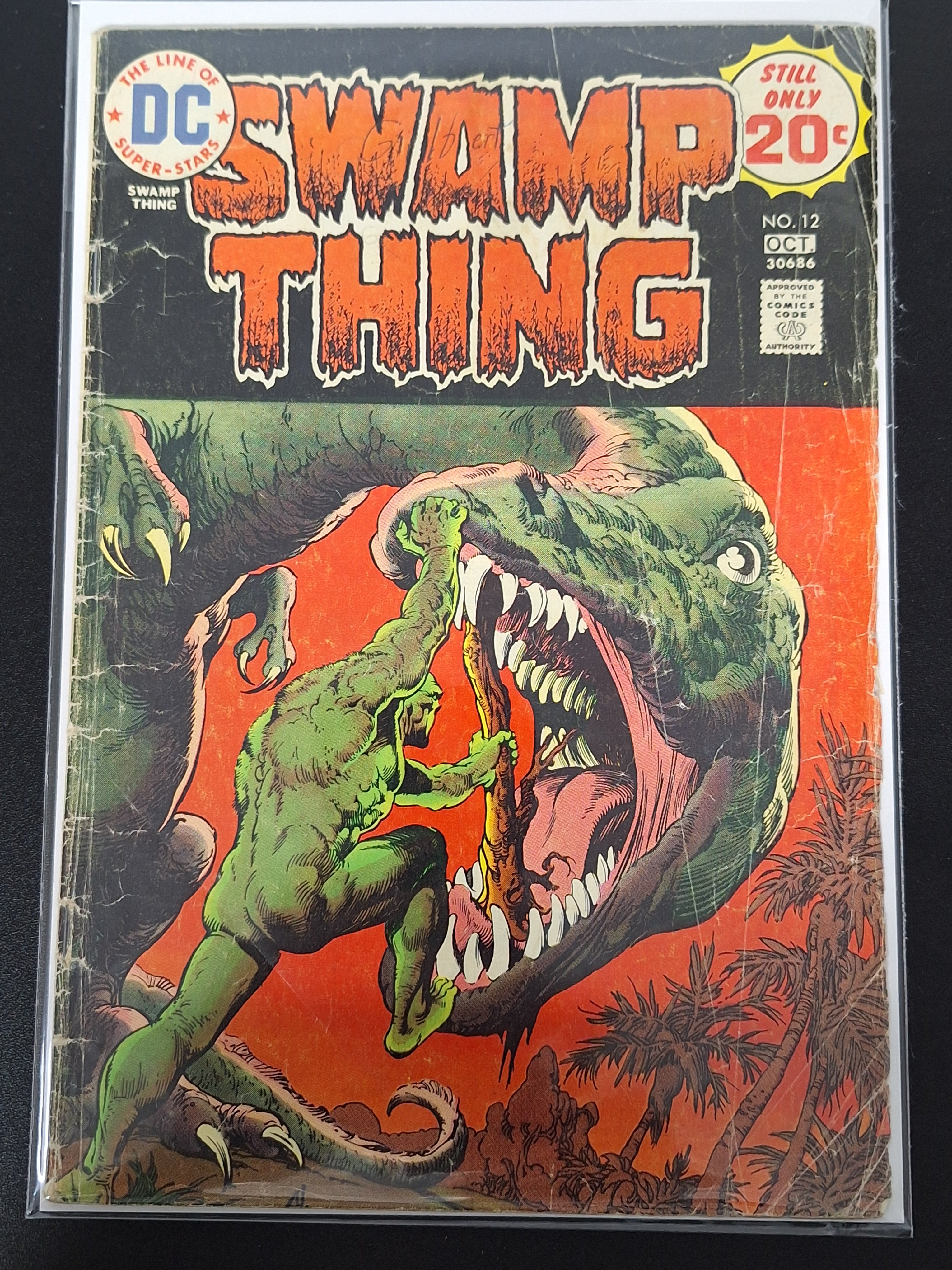 Swamp Thing 12 DC 1974 The Eternity Man