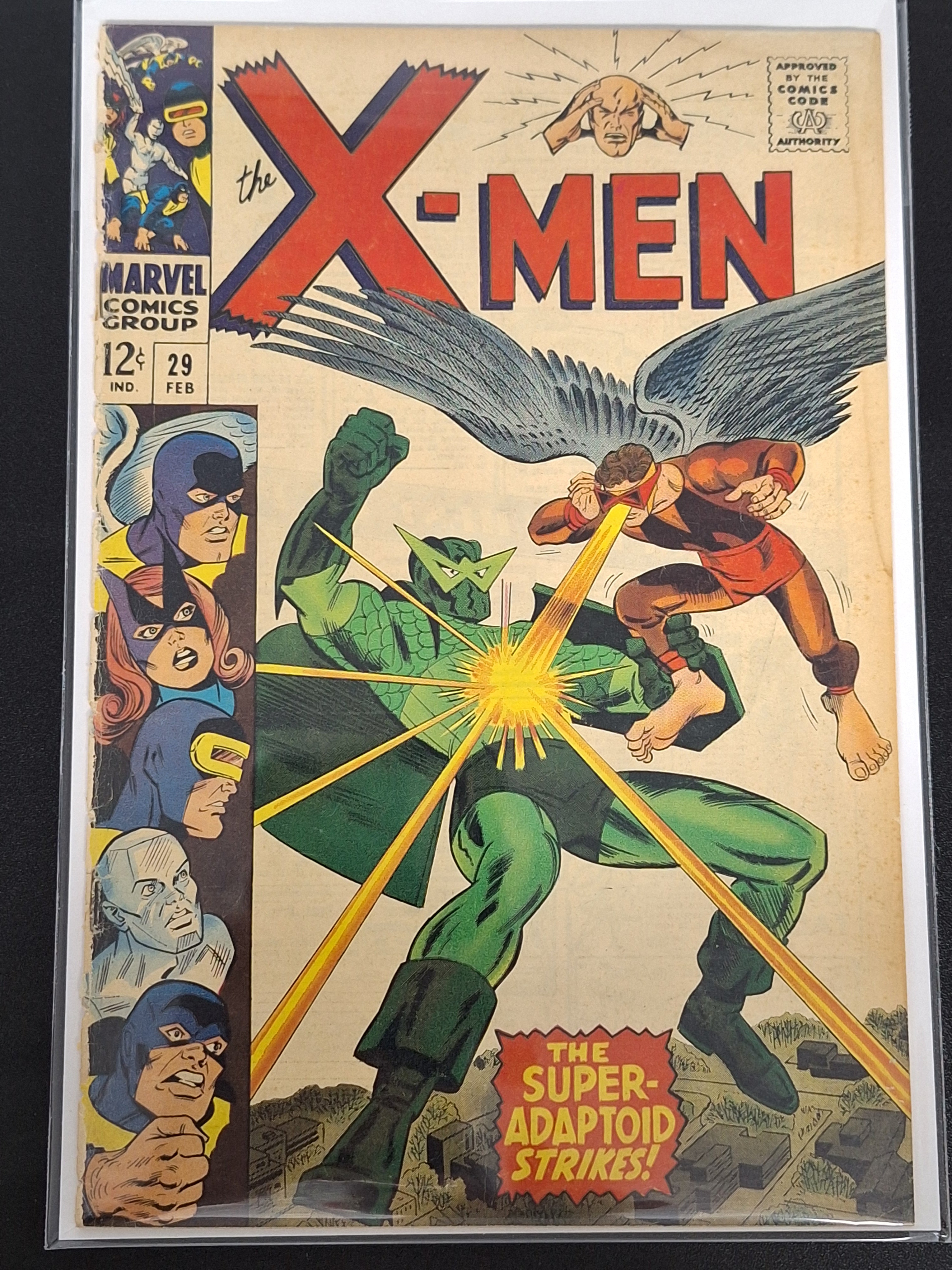 X-Men 29 Marvel 1967 Silver Age, Mimic Leaves The X-Men