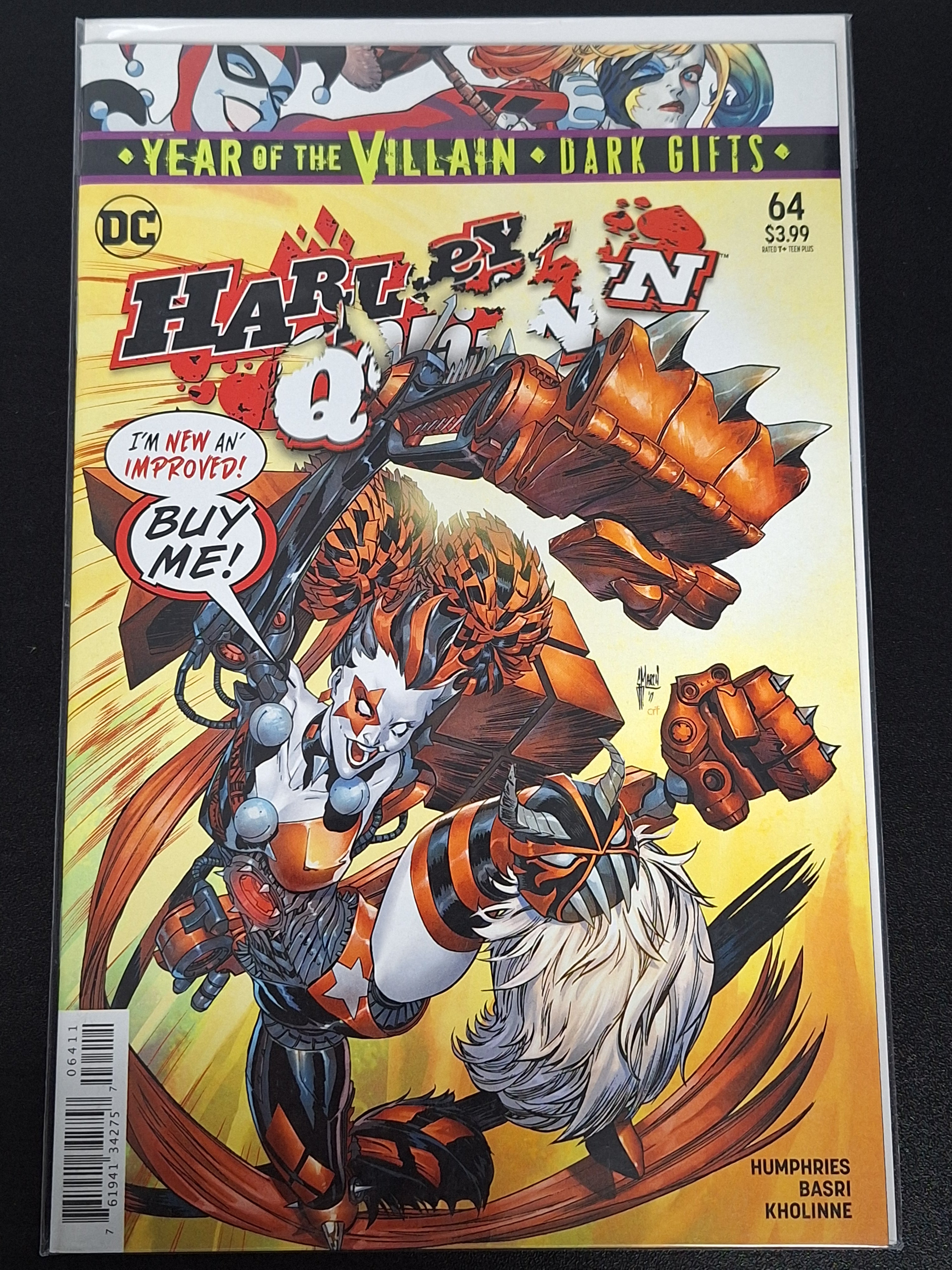 Harley Quinn 64 DC 2019 Guillem March Cover