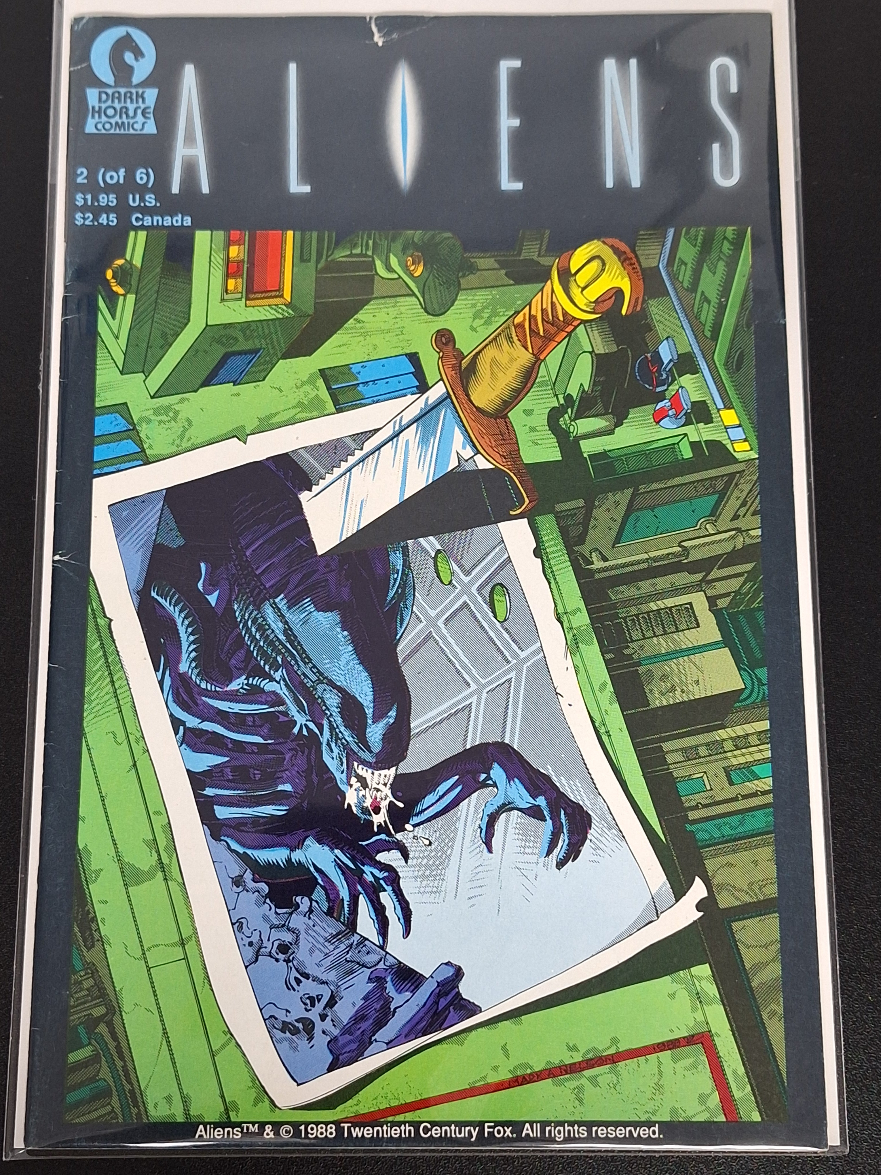 Aliens 2 Dark Horse Comics 1988 1st Printing