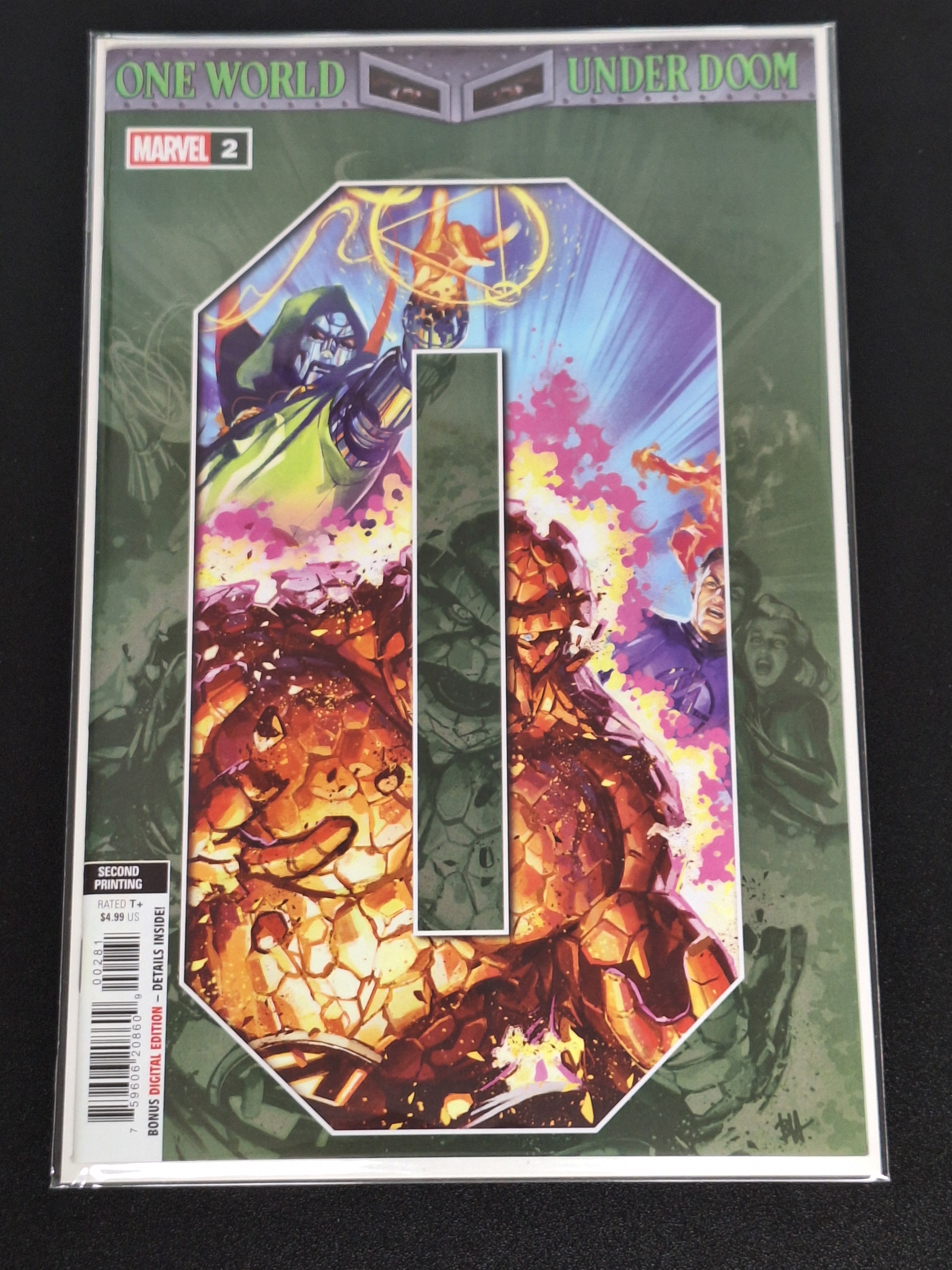 One World Under Doom 2 Marvel 2025 Second Printing Variant