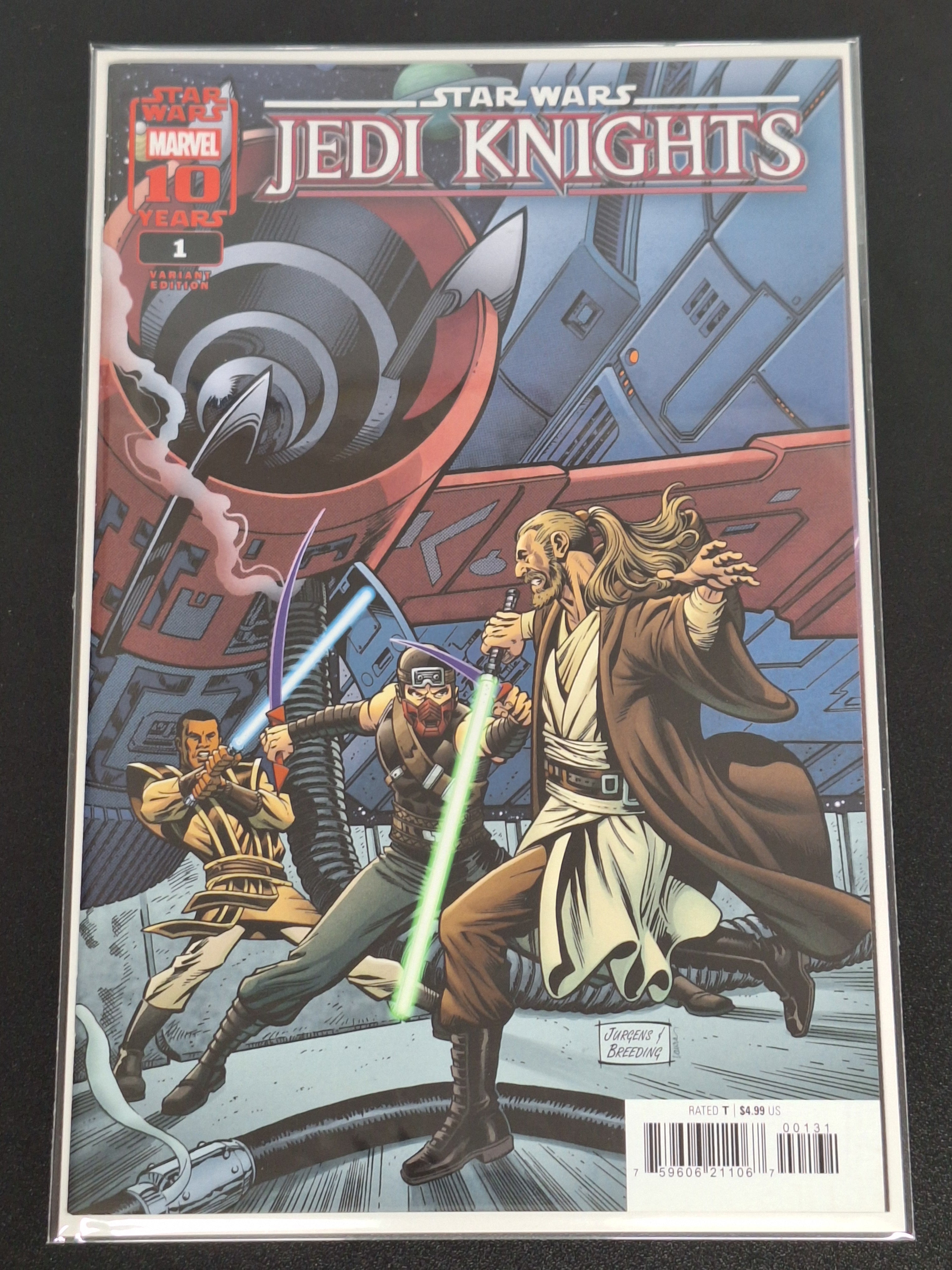 Star Wars Jedi Knights 1 Marvel 2025 Jurgens Variant