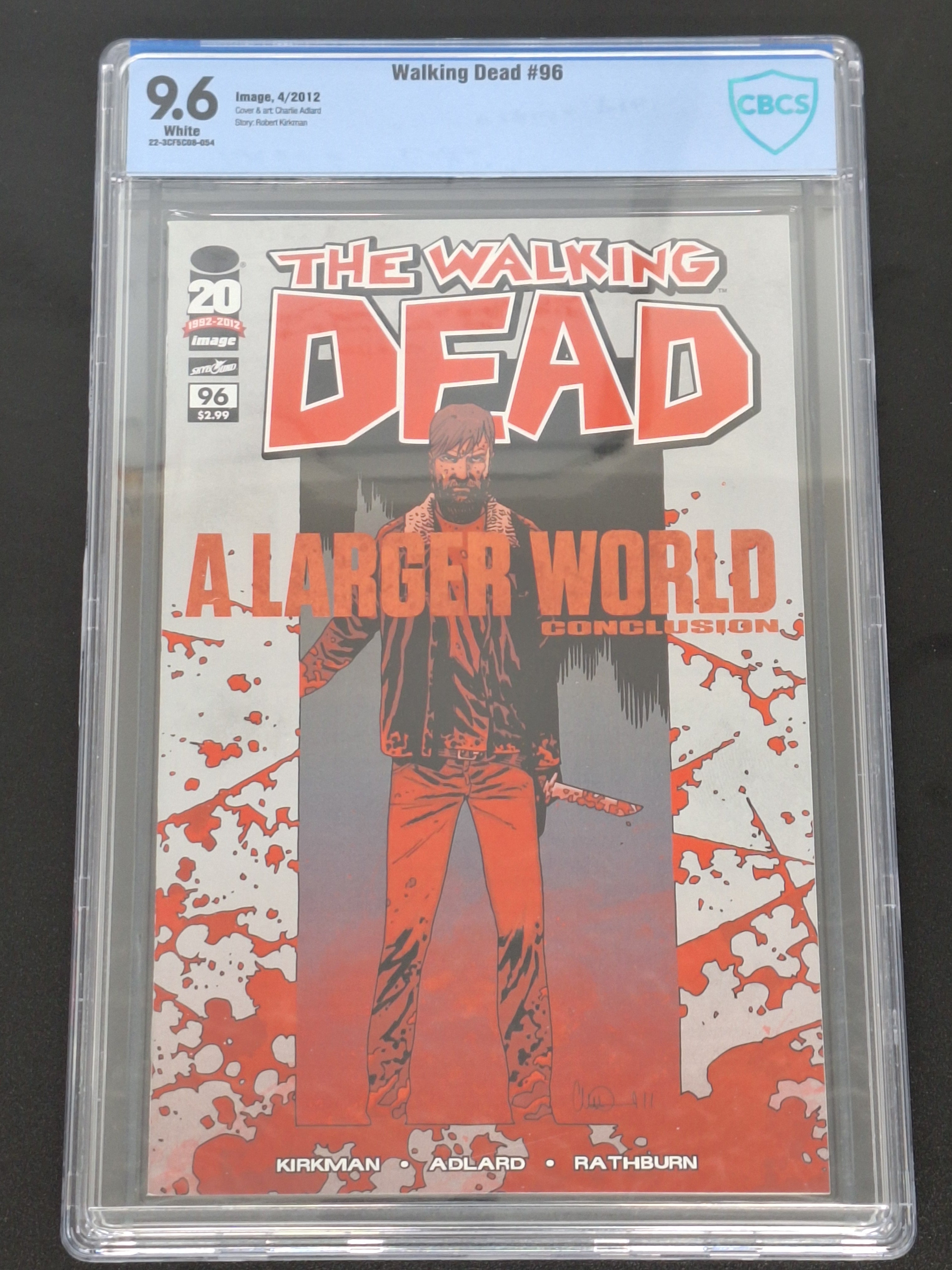 The Walking Dead 96 Image 2012 Larger World Conclusion - CBCS 9.6