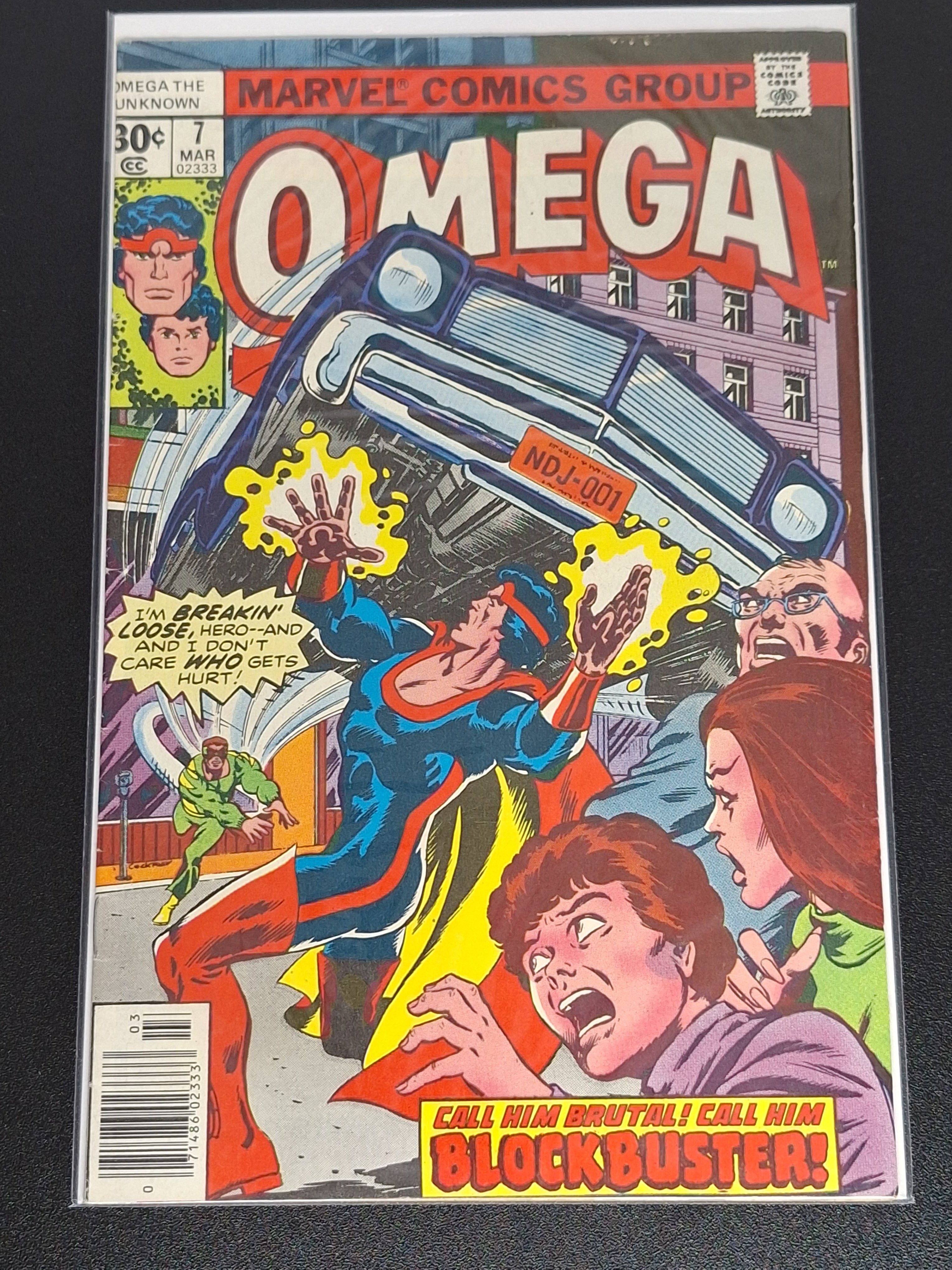 Omega The Unknown 7 Marvel 1977