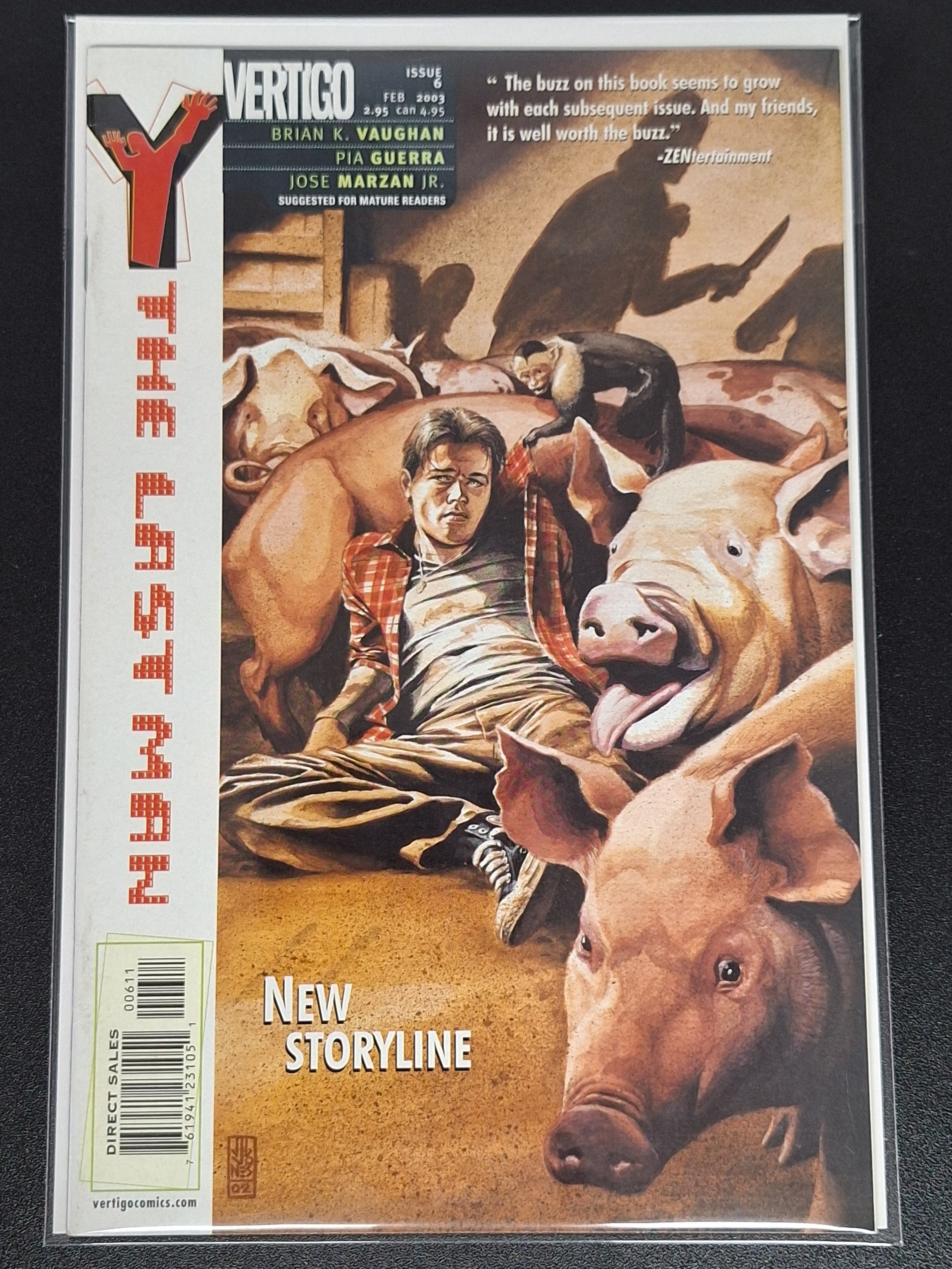 Y The Last Man 6 DC Vertigo 2003 New Story Arc