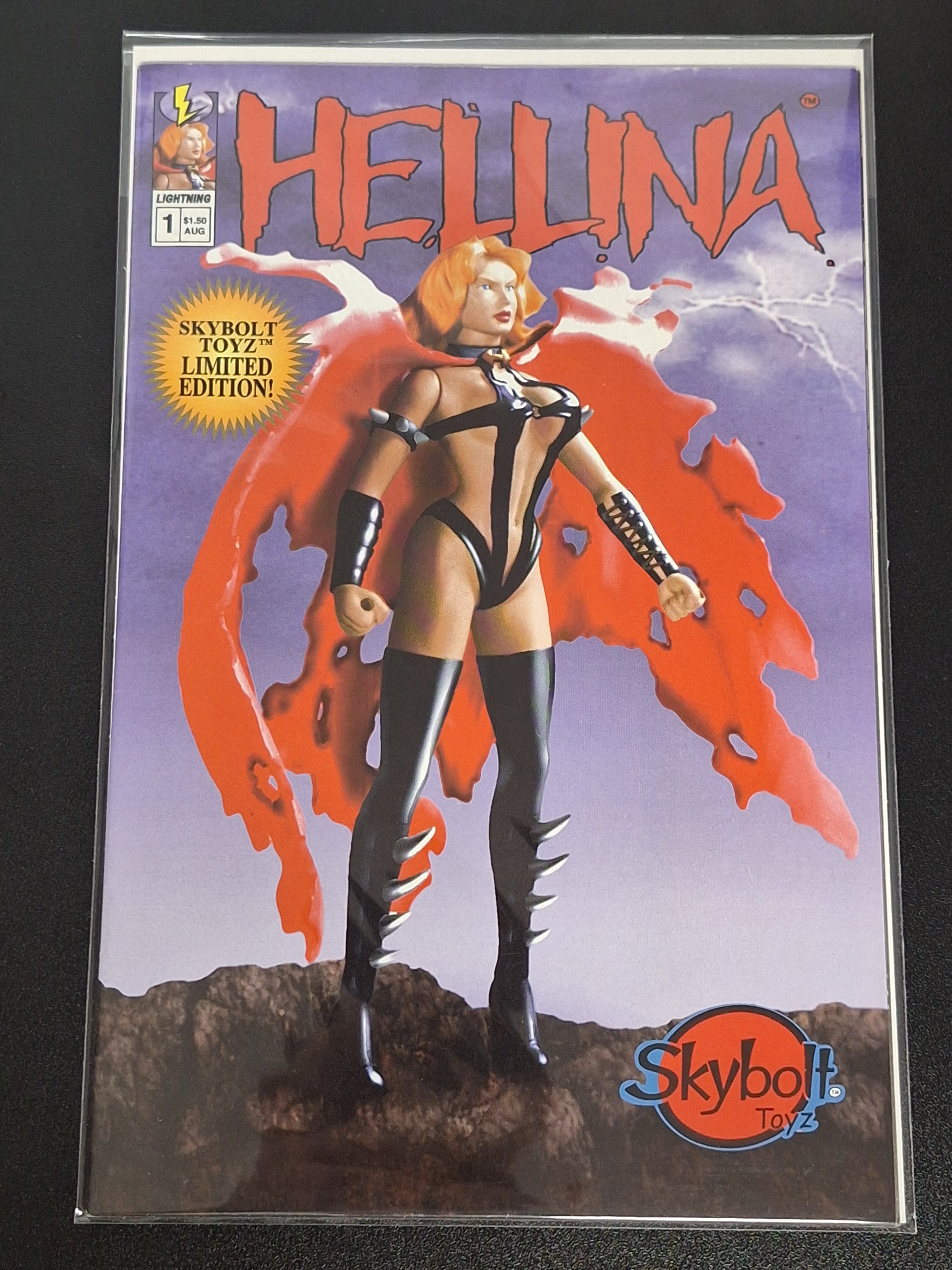 Hellina 1 Lightning Comics 1997 Skybolts Toyz Limited Edition Variant
