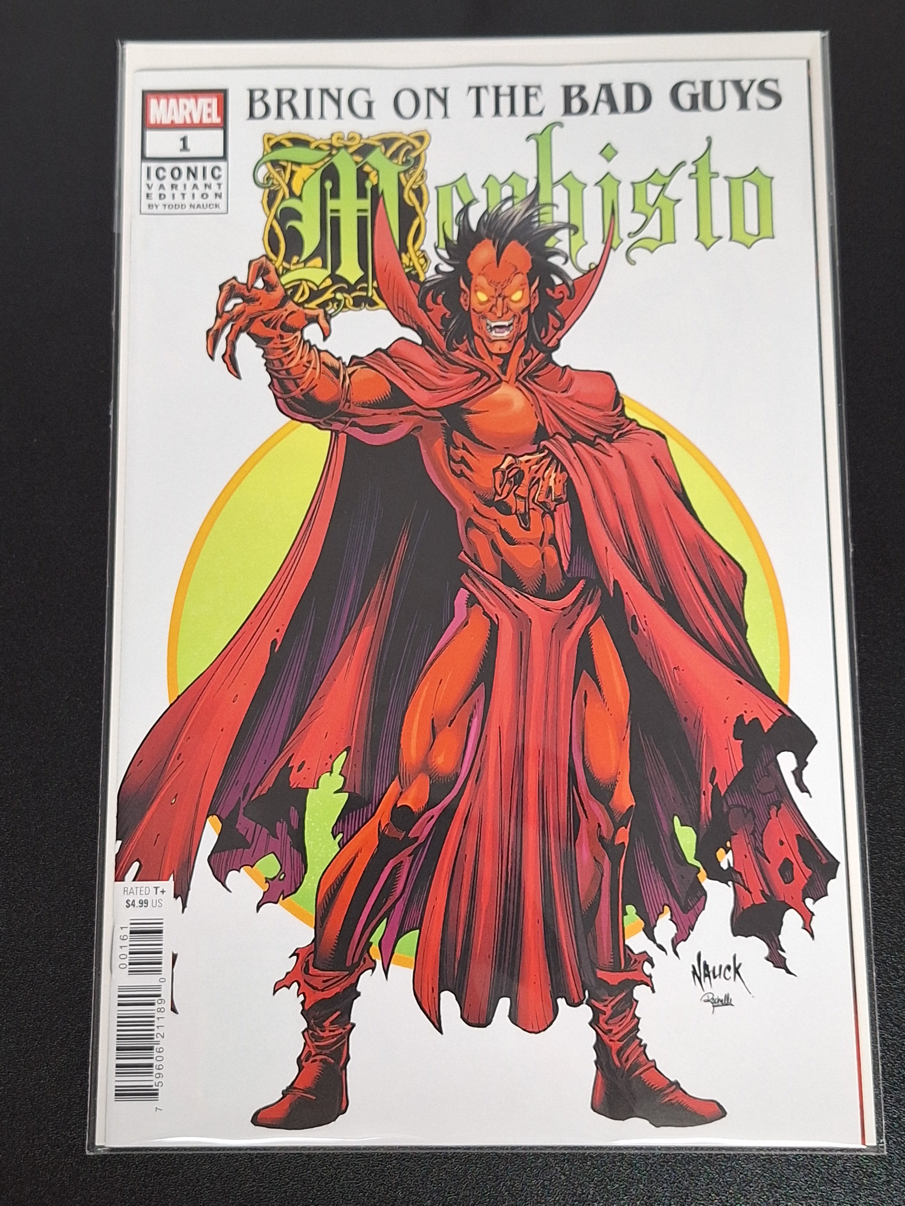 Bring On The Bad Guys Mephisto 1 Marvel 2025 Todd Nauck Iconic Homage Variant