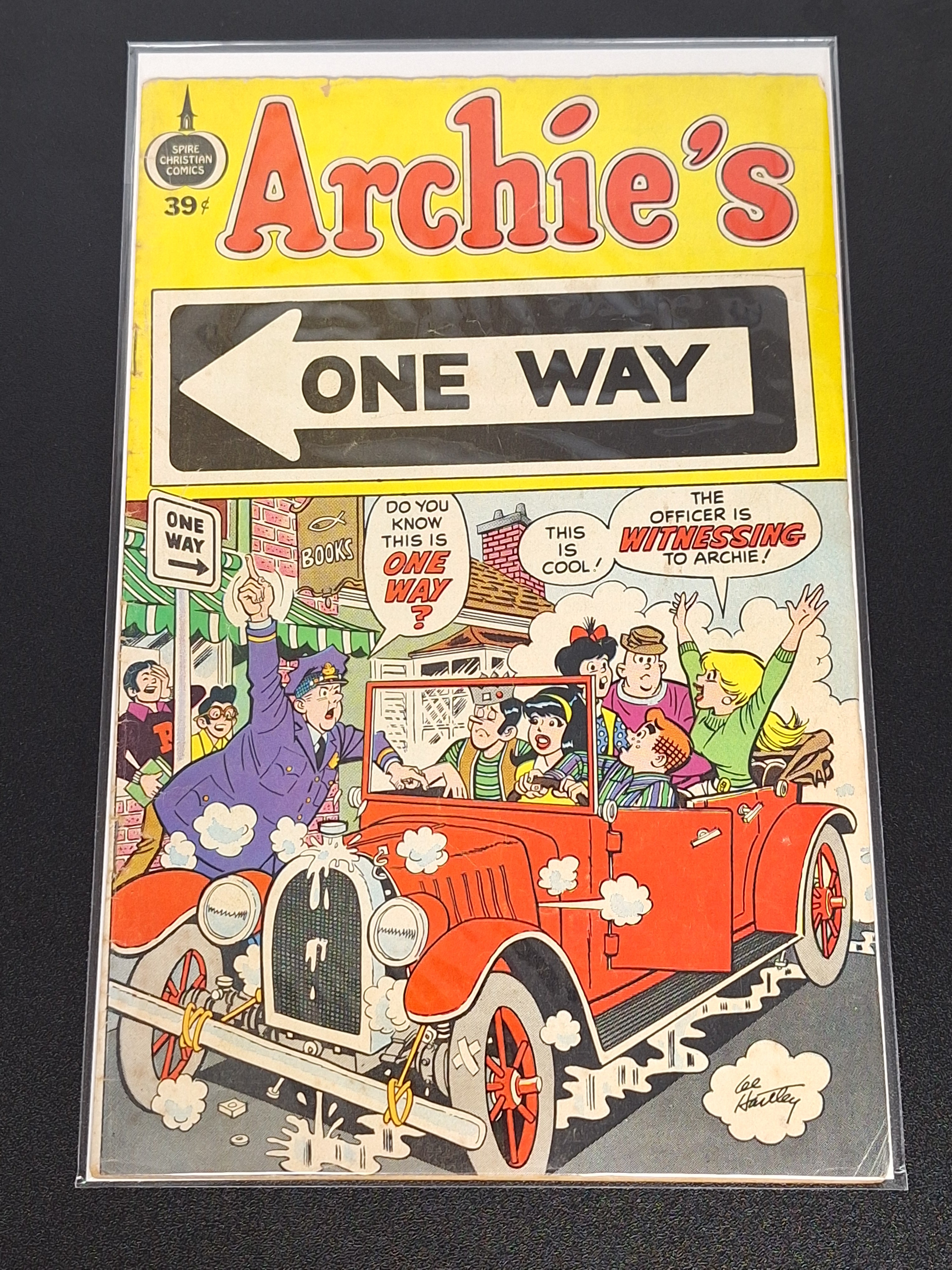 Archie's One Way Spire Christian Comics 1973