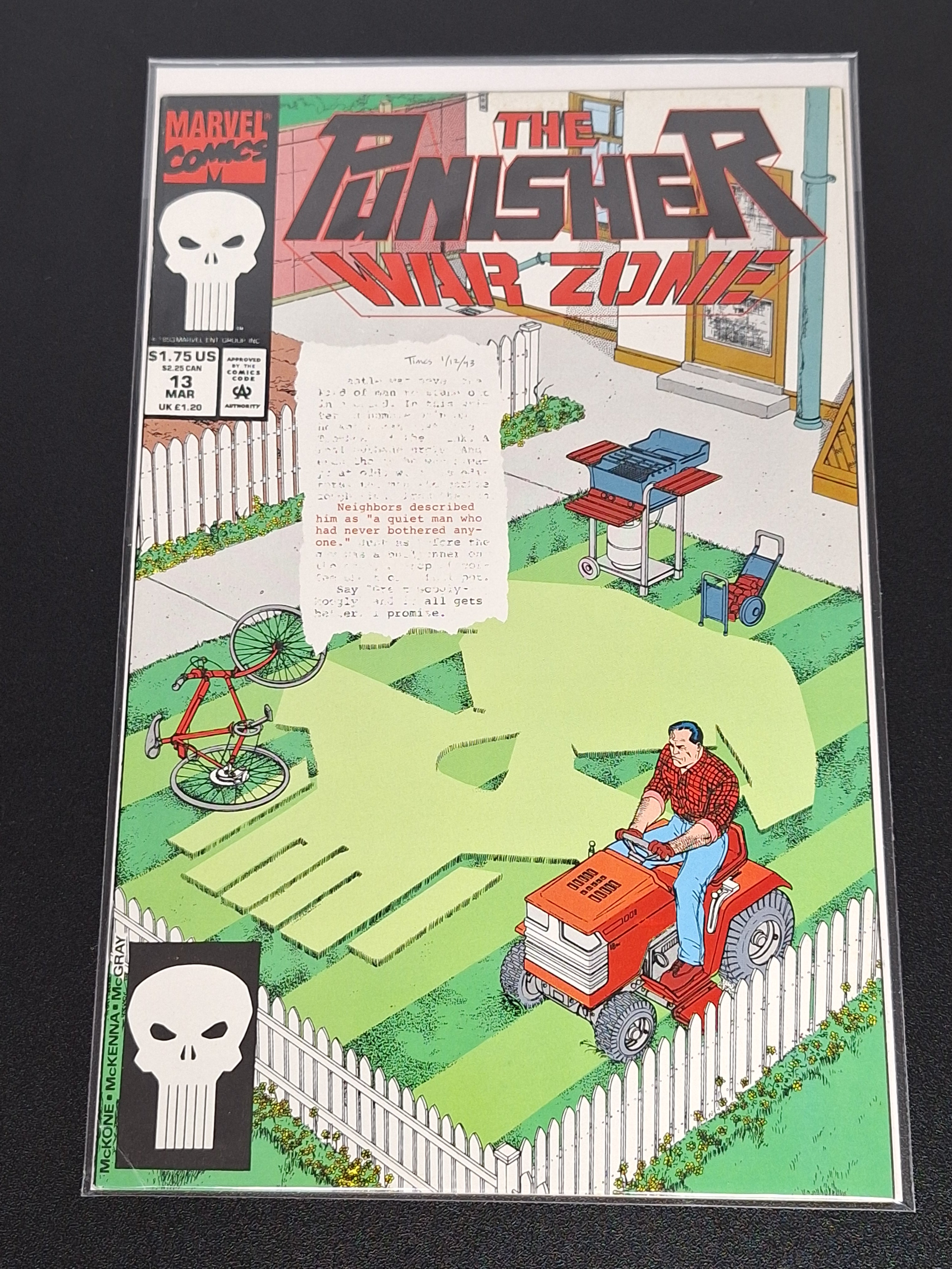 The Punisher War Zone 13 Marvel 1993