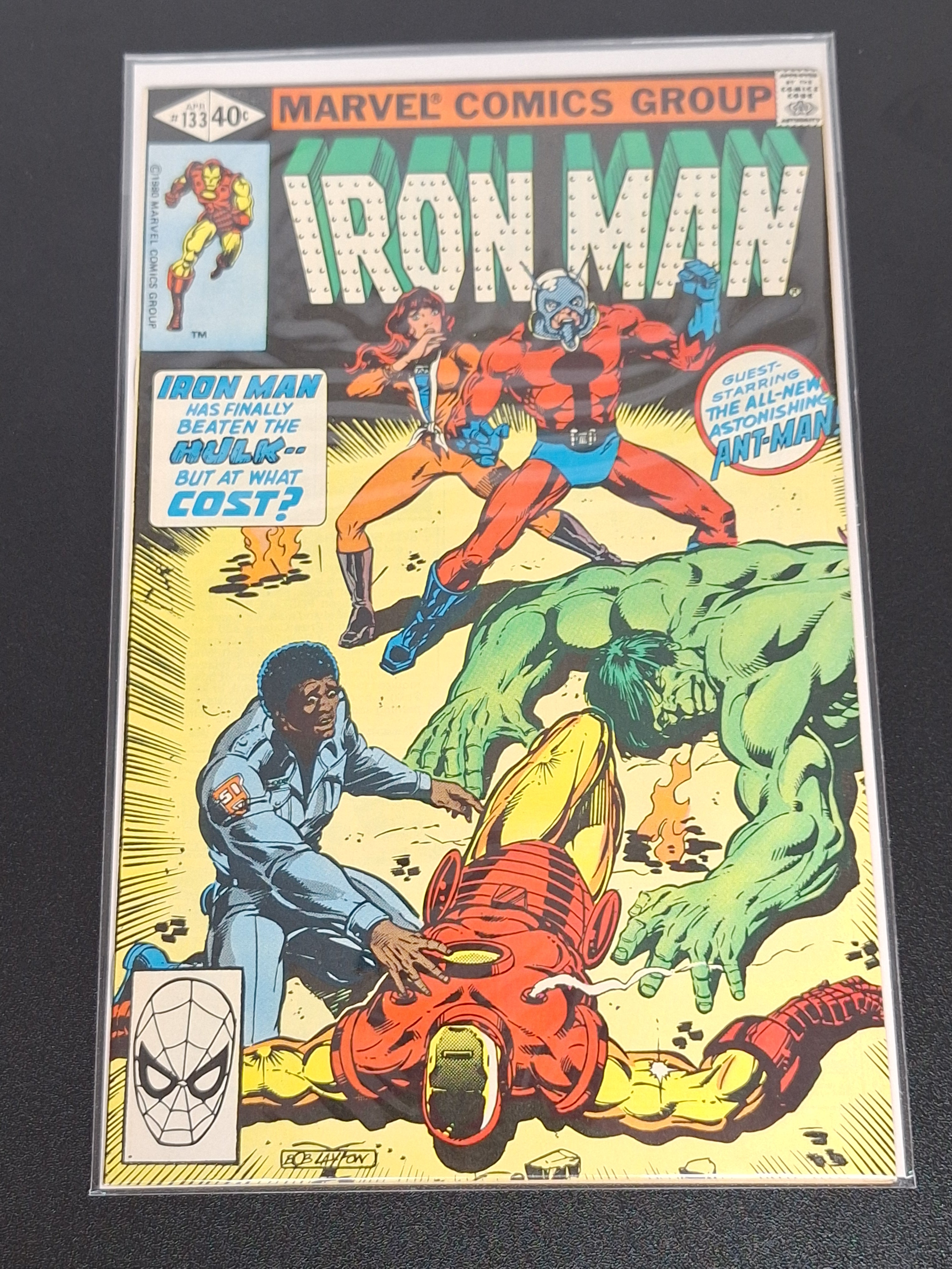 Iron Man 133 Marvel 1980 Hulk & Ant-Man Crossover